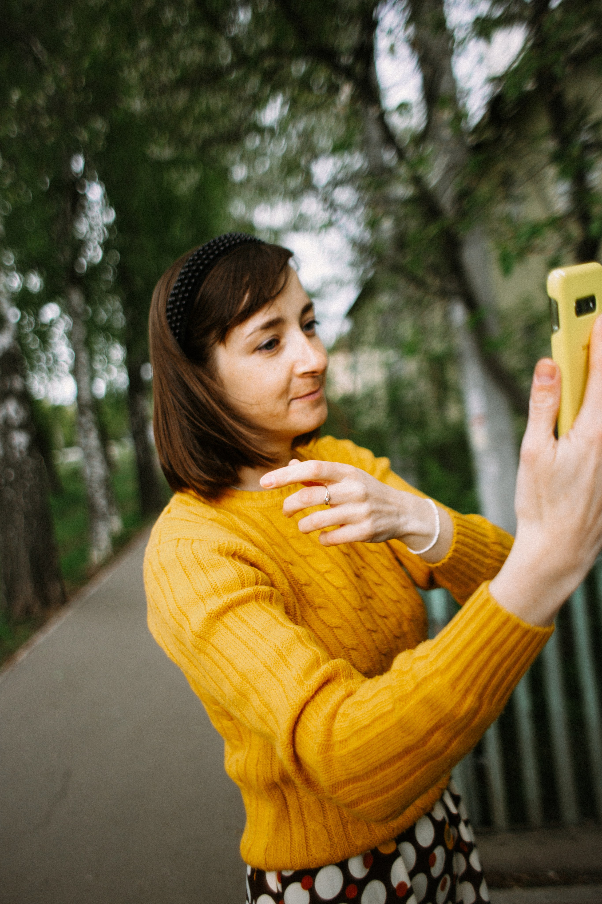 Аня. Майский жёлтый. Фотограф в Нижнем Новгороде