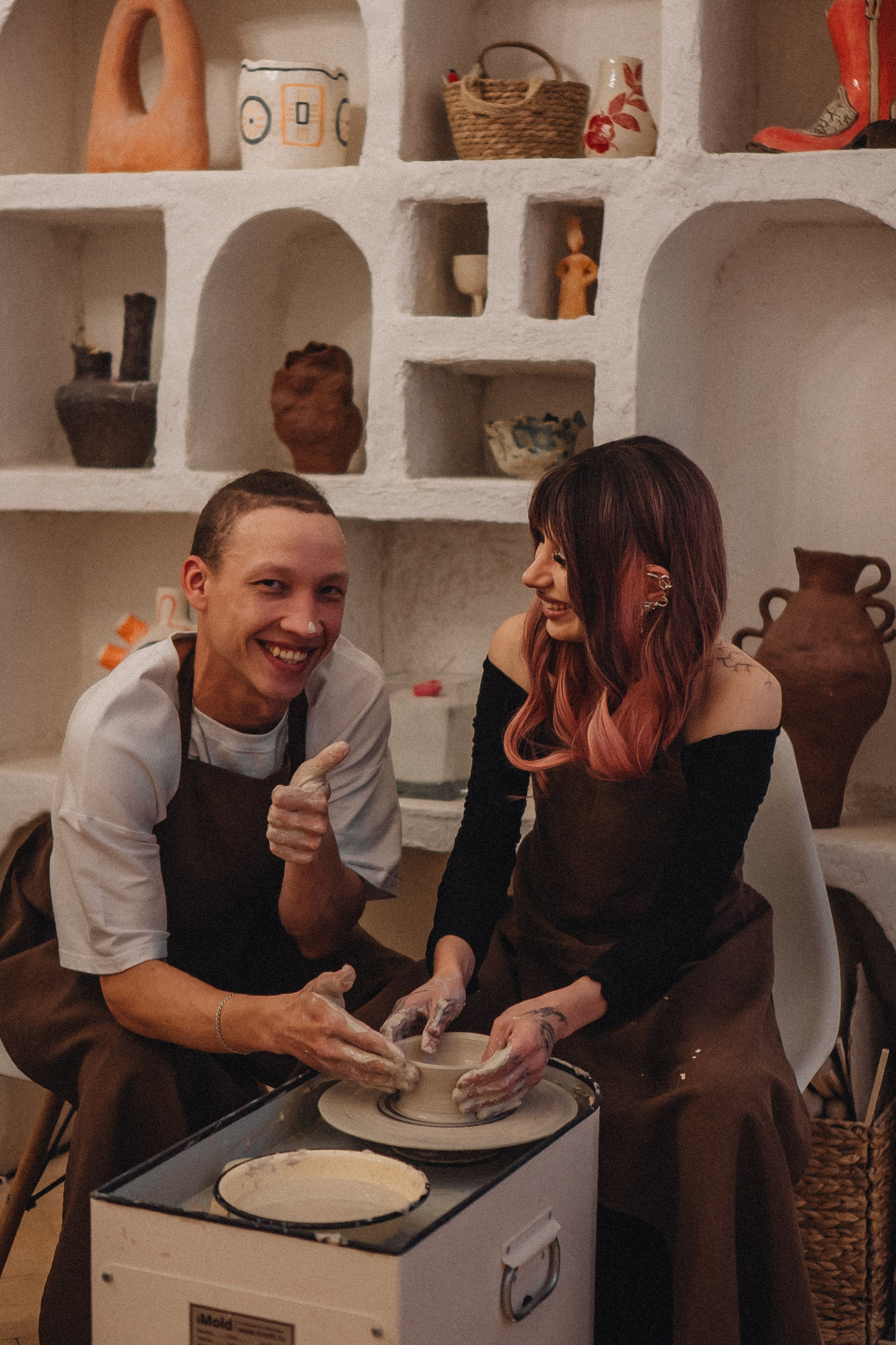 СВИДАНИЕ В ГОНЧАРНОЙ МАСТЕРСКОЙ. Профессиональный фотограф, Санкт-Петербург — Виктория Богомолова