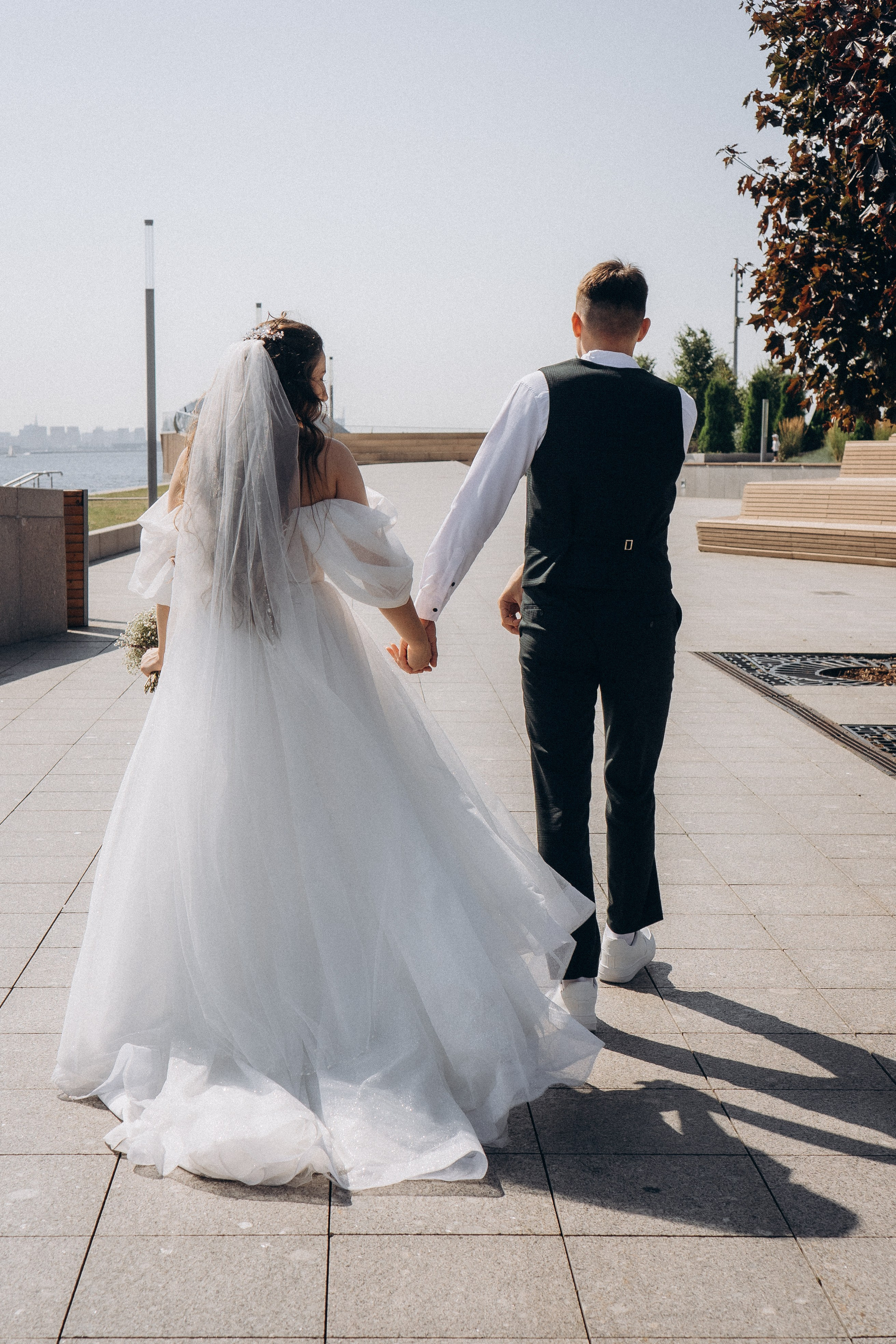 СВАДЕБНАЯ СЬЕМК В ПАРКЕ 300-ЛЕТИЯ. Профессиональный фотограф, Санкт-Петербург — Виктория Богомолова