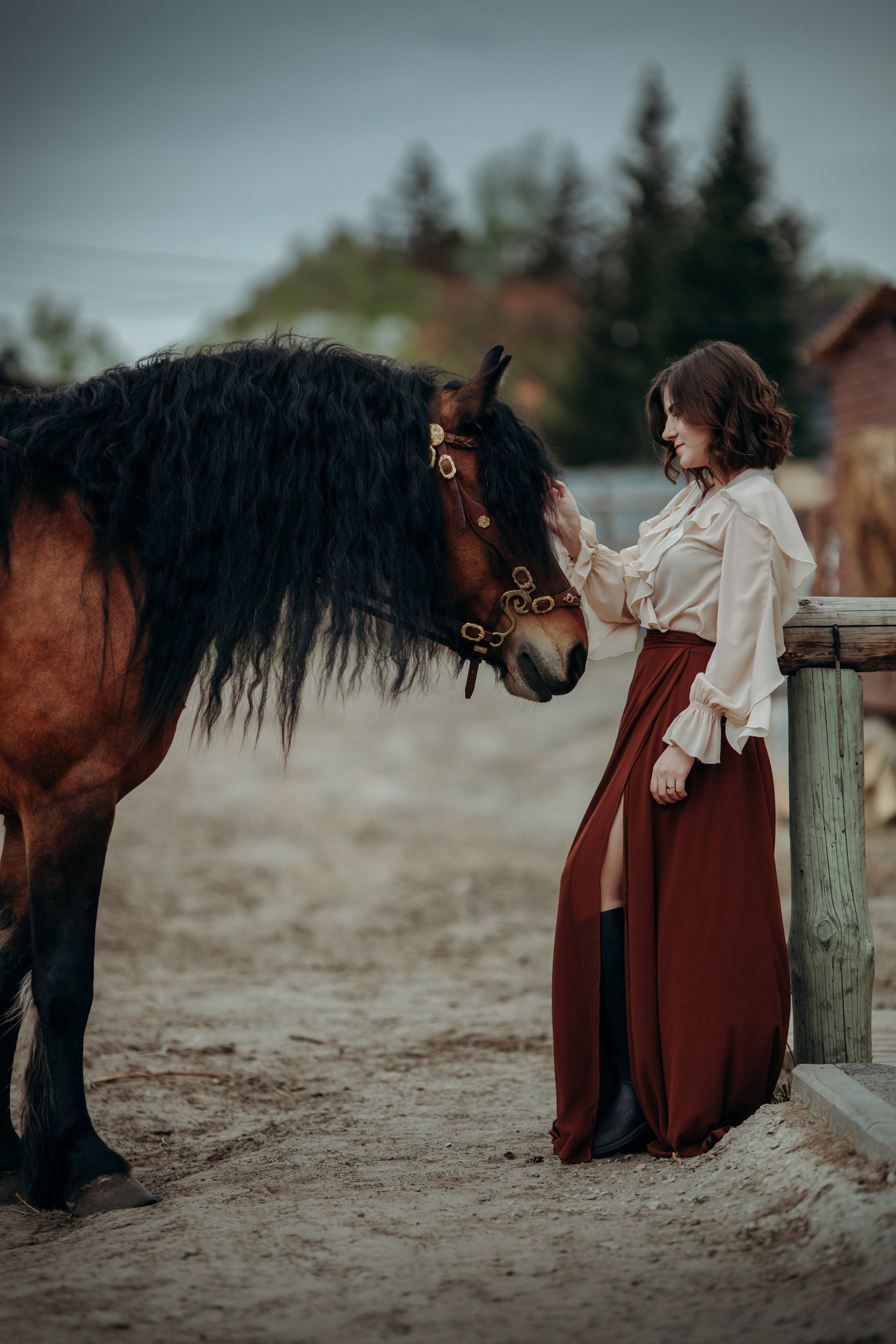 Евгения и Халветта. Анна Молчанова конный фотограф в Тюмени | фотосессии с лошадьми Тюмень