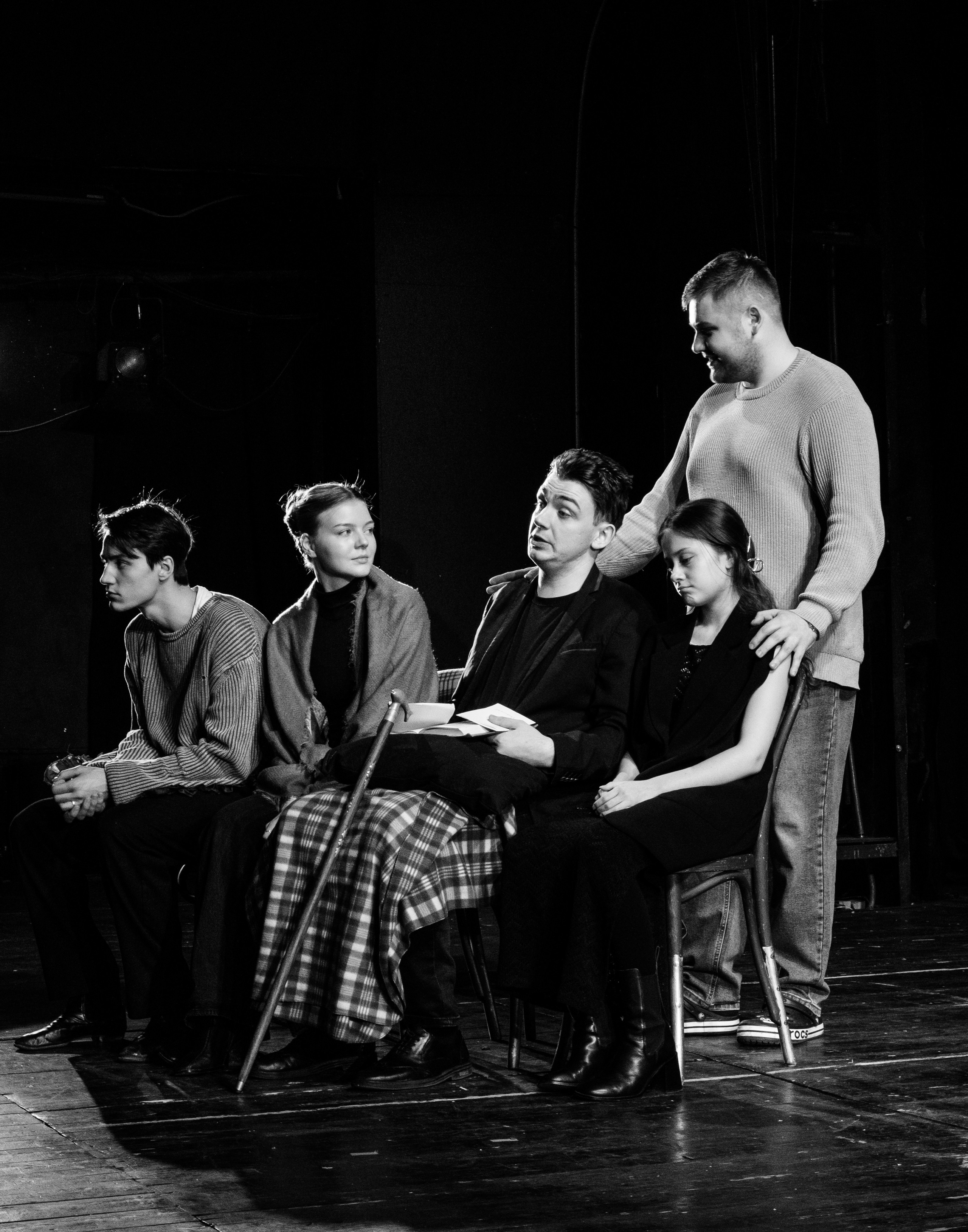 Фестиваль студенческих спектаклей «Первый план». Репетиции студентов ГИТИС и ВТУ им. Щепкина. Дмитриева Елена. Портретный и ню-фотограф в Москве