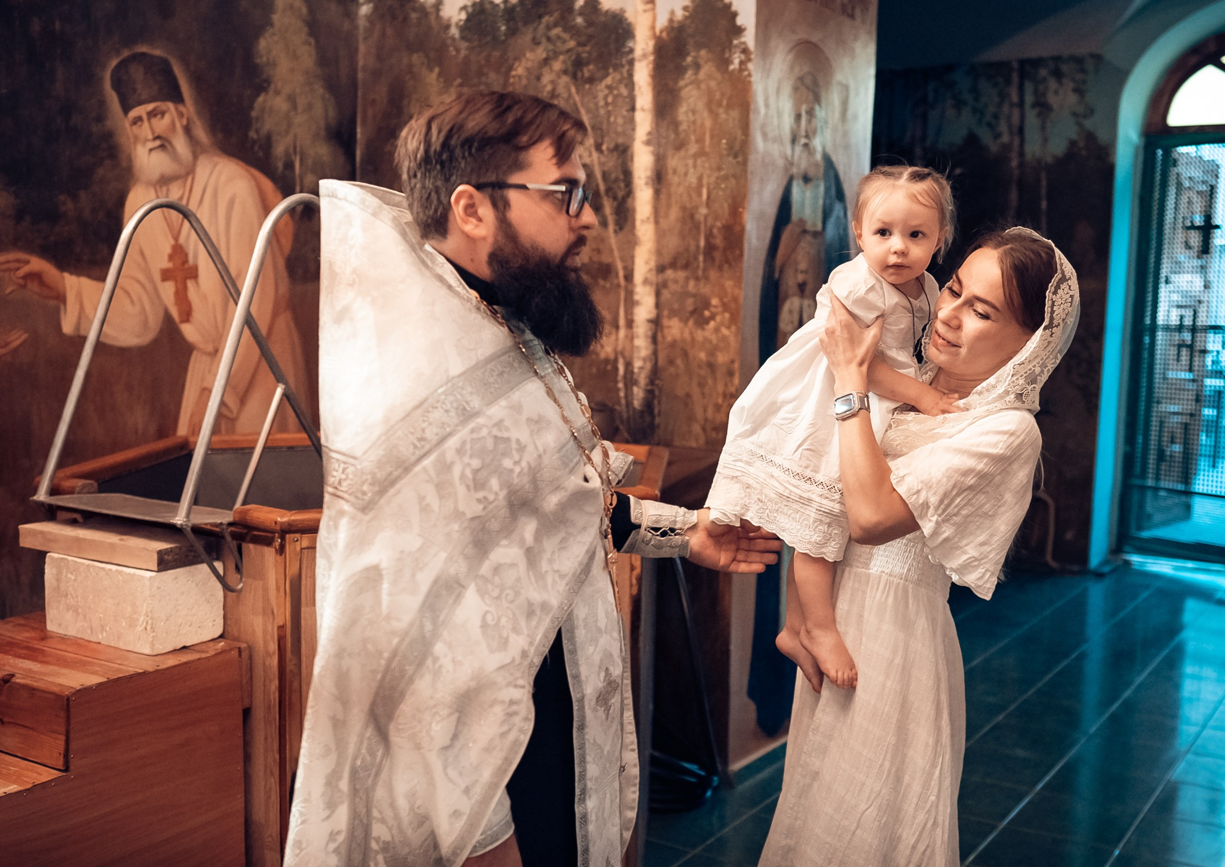 Крещение в Покровском соборе. Церковный фотограф Севастополь