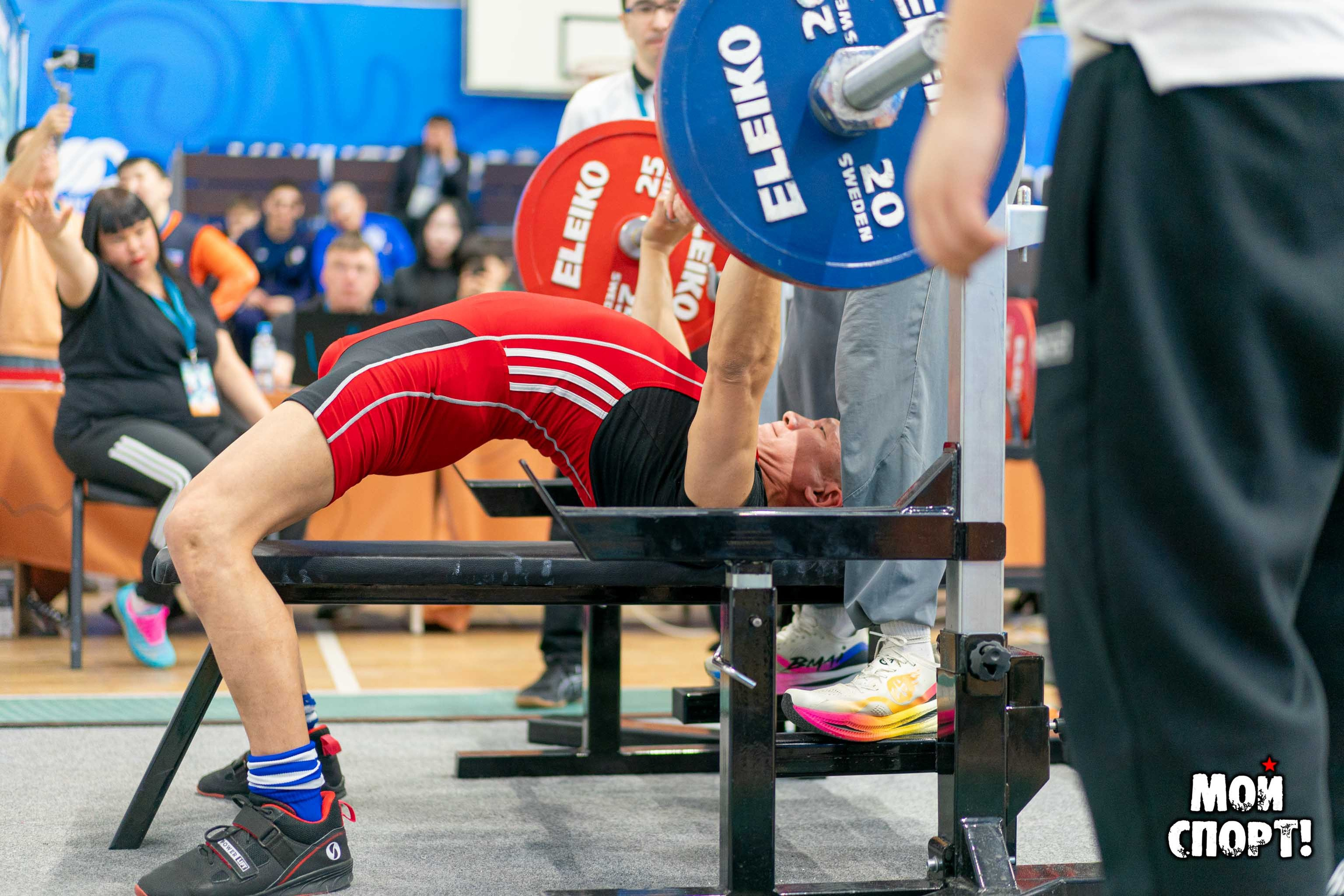 Чемпионат России по пауэрлифтигу 2025. Спорт слепых. Студия «Мой Спорт!» — все о спорте в Якутии