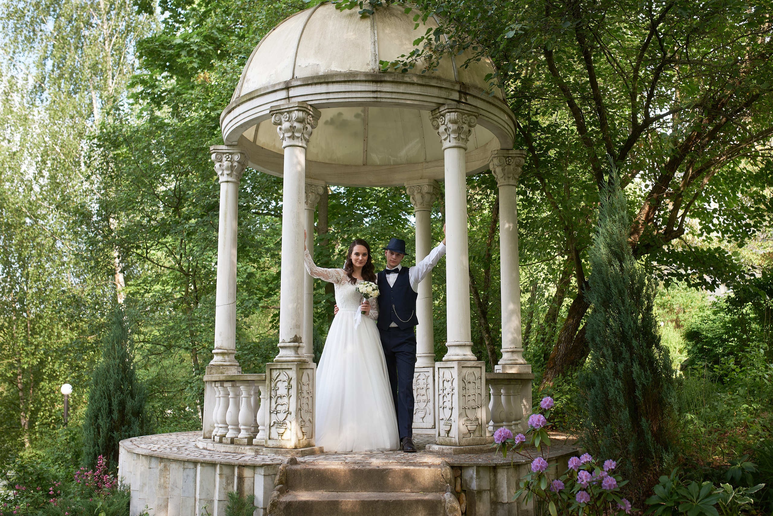 свадебная прогулка