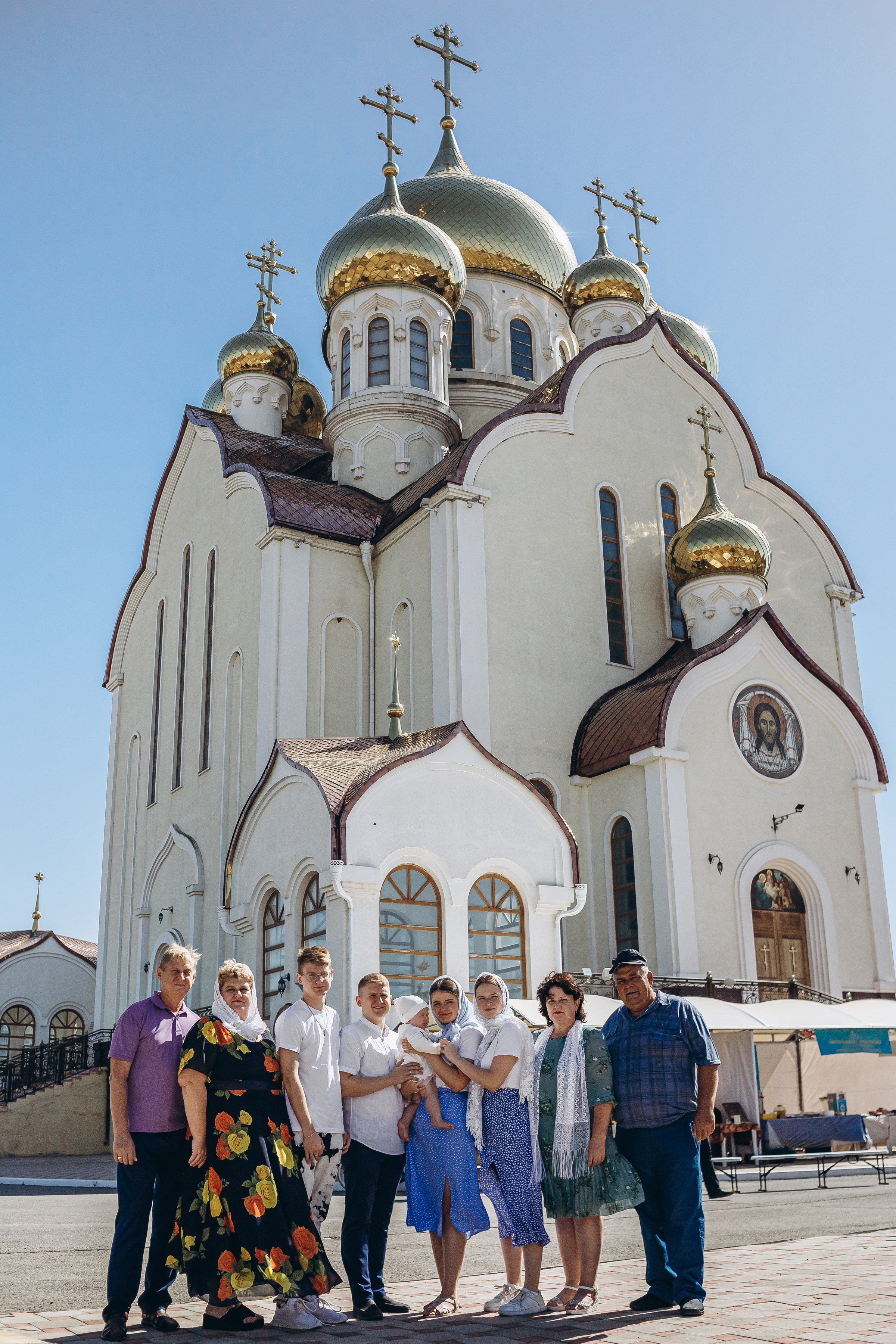 Крещение Надежды. Семейный фотограф в Волгодонске Краченцева Анна