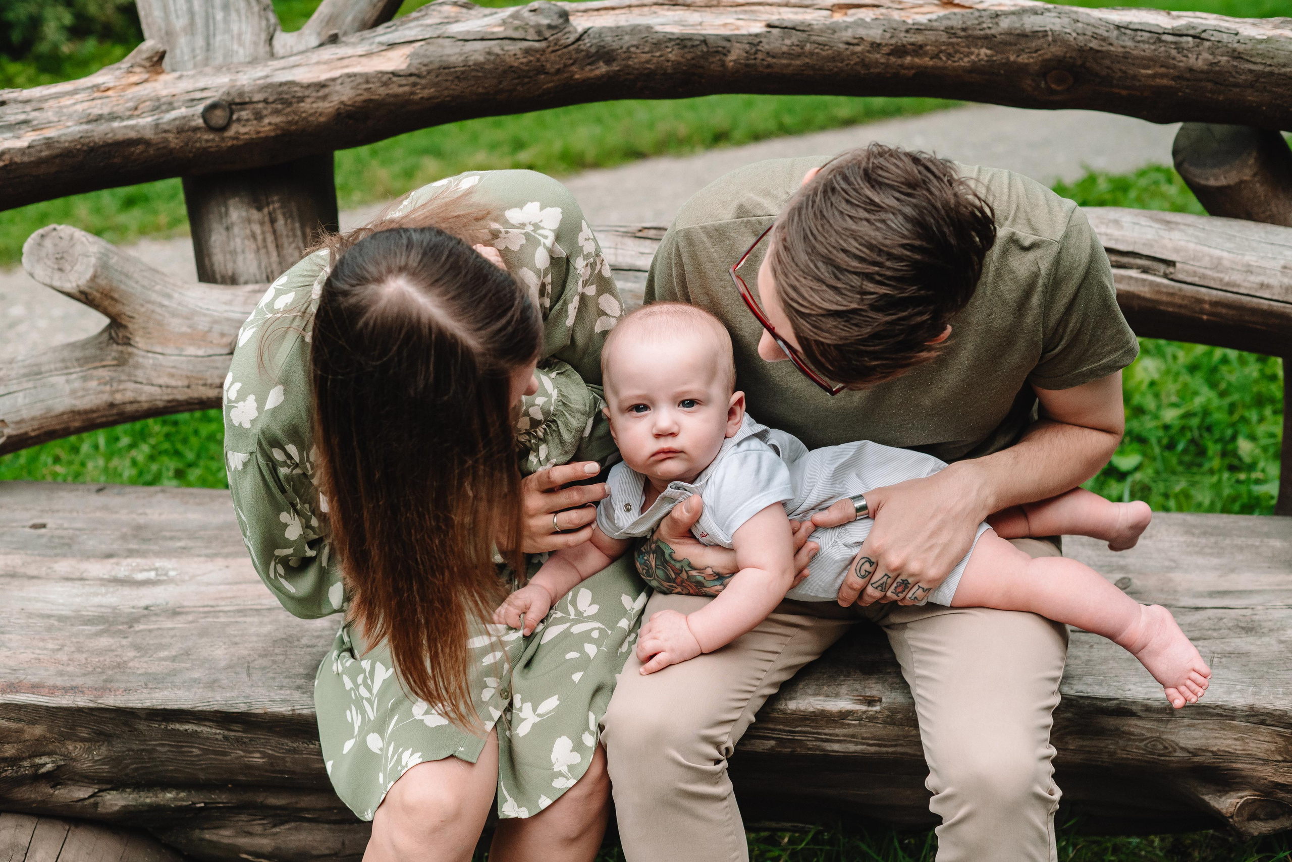 Семейная фотосессия в парке Кемерово