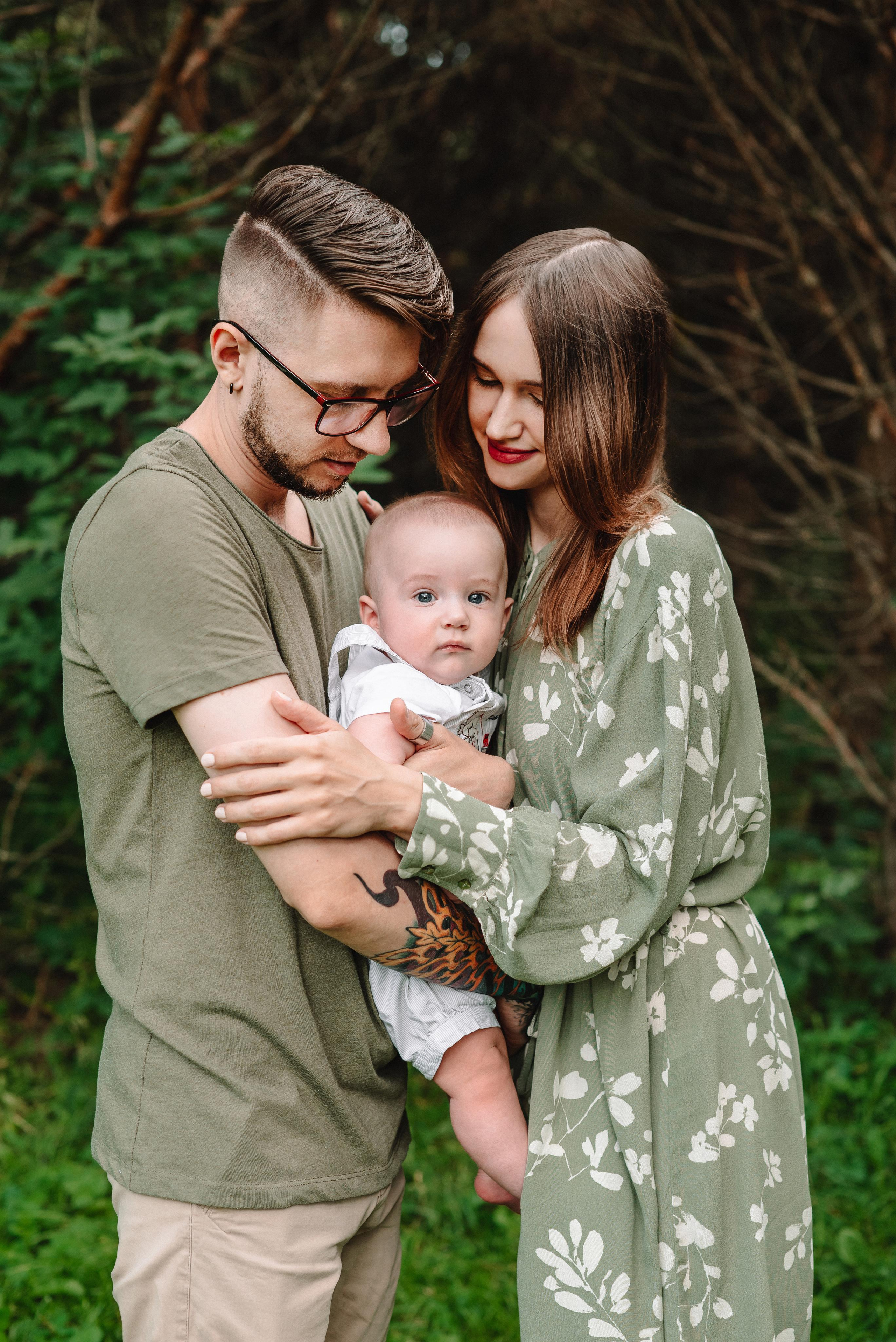 Семейная фотосессия в парке Кемерово