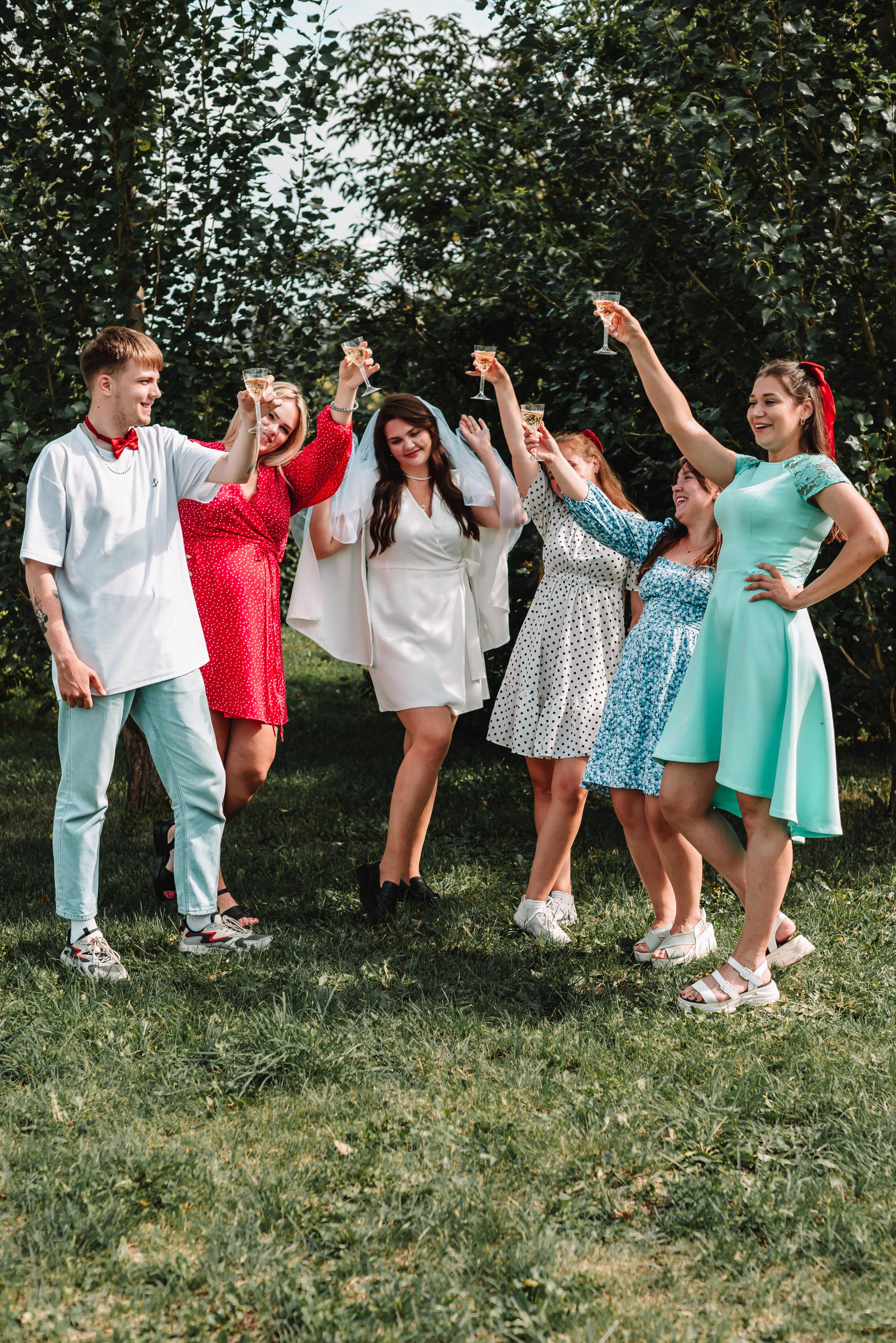 Фотосессия девичника