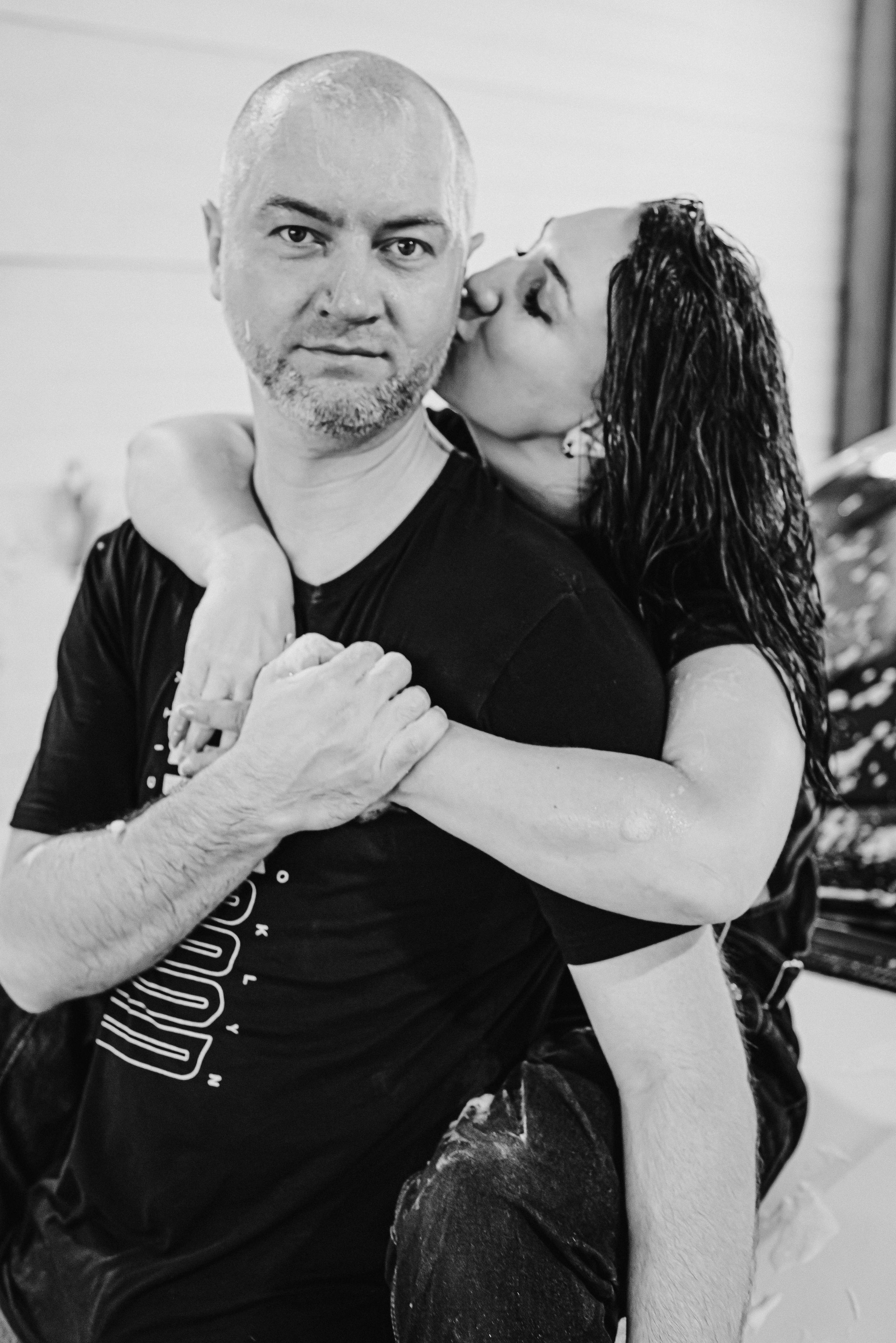 Love Story фотосессия на автомойке Кемерово