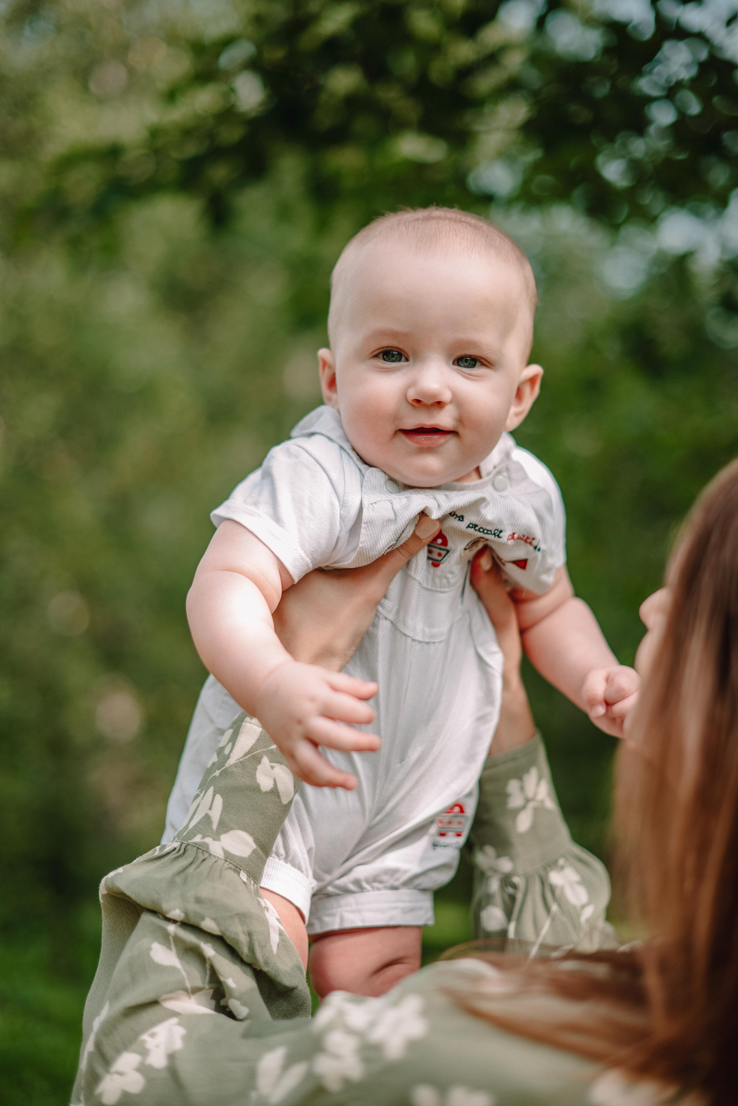 Семейная фотосессия в парке Кемерово
