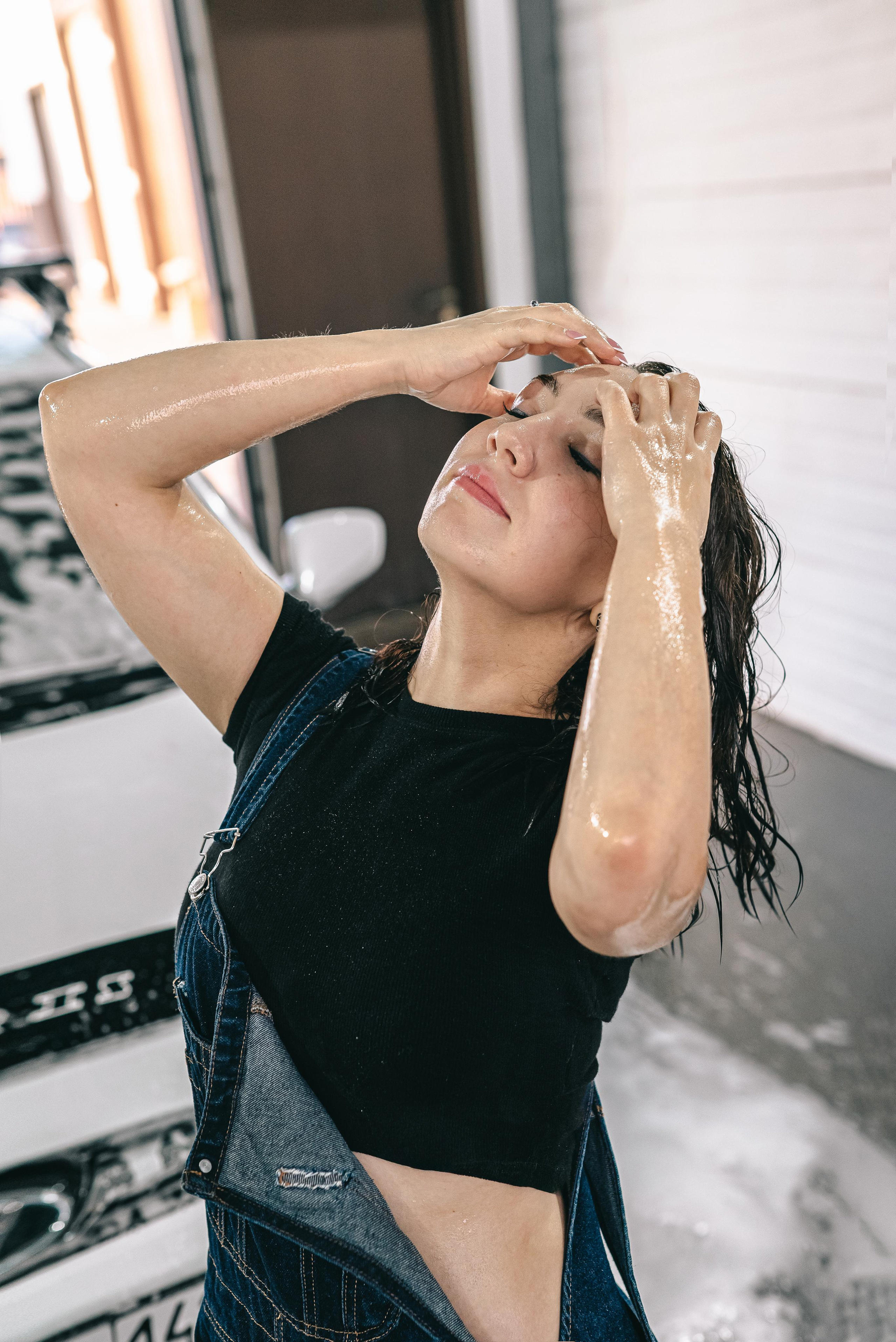 Love Story фотосессия на автомойке Кемерово