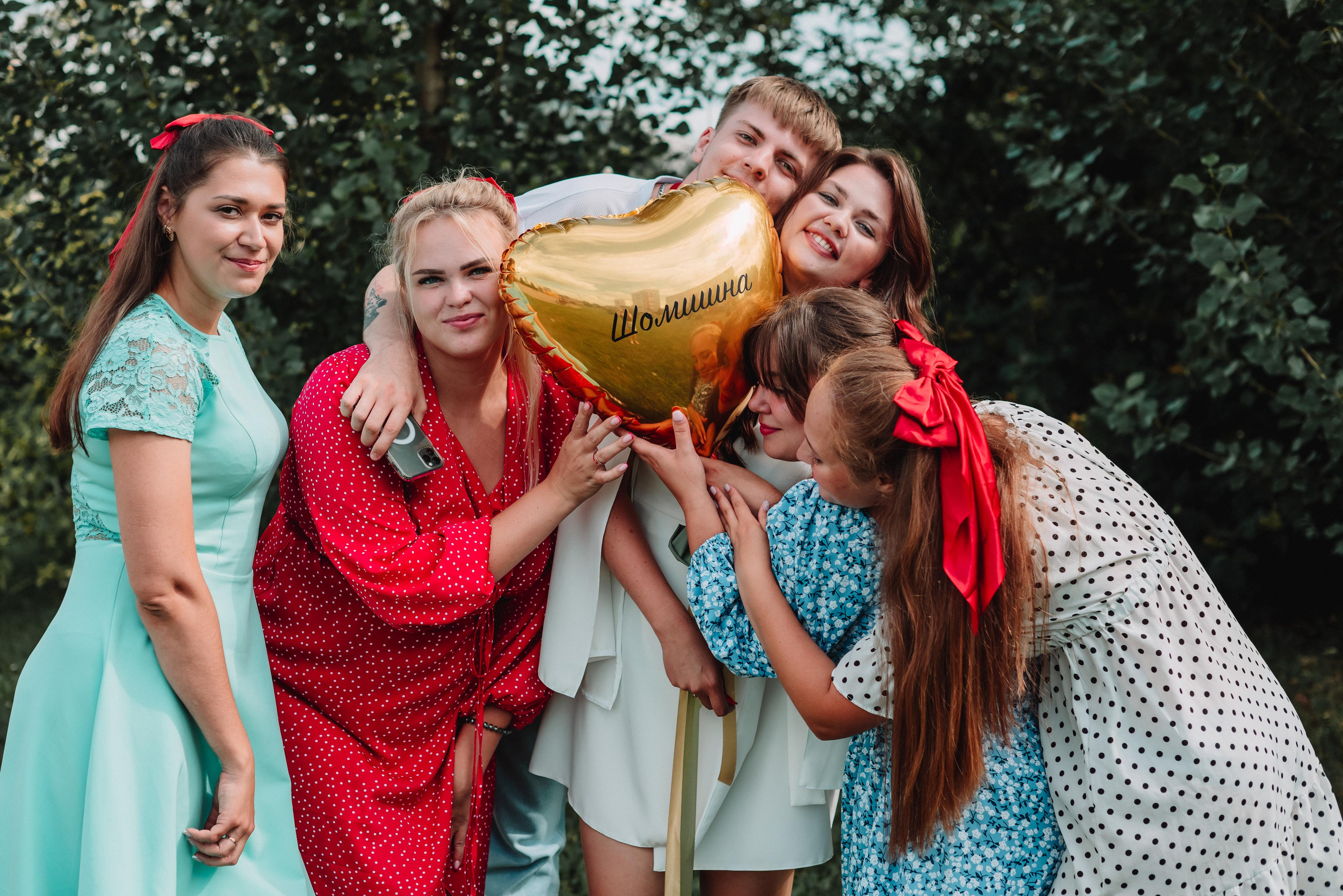 Фотосессия девичника