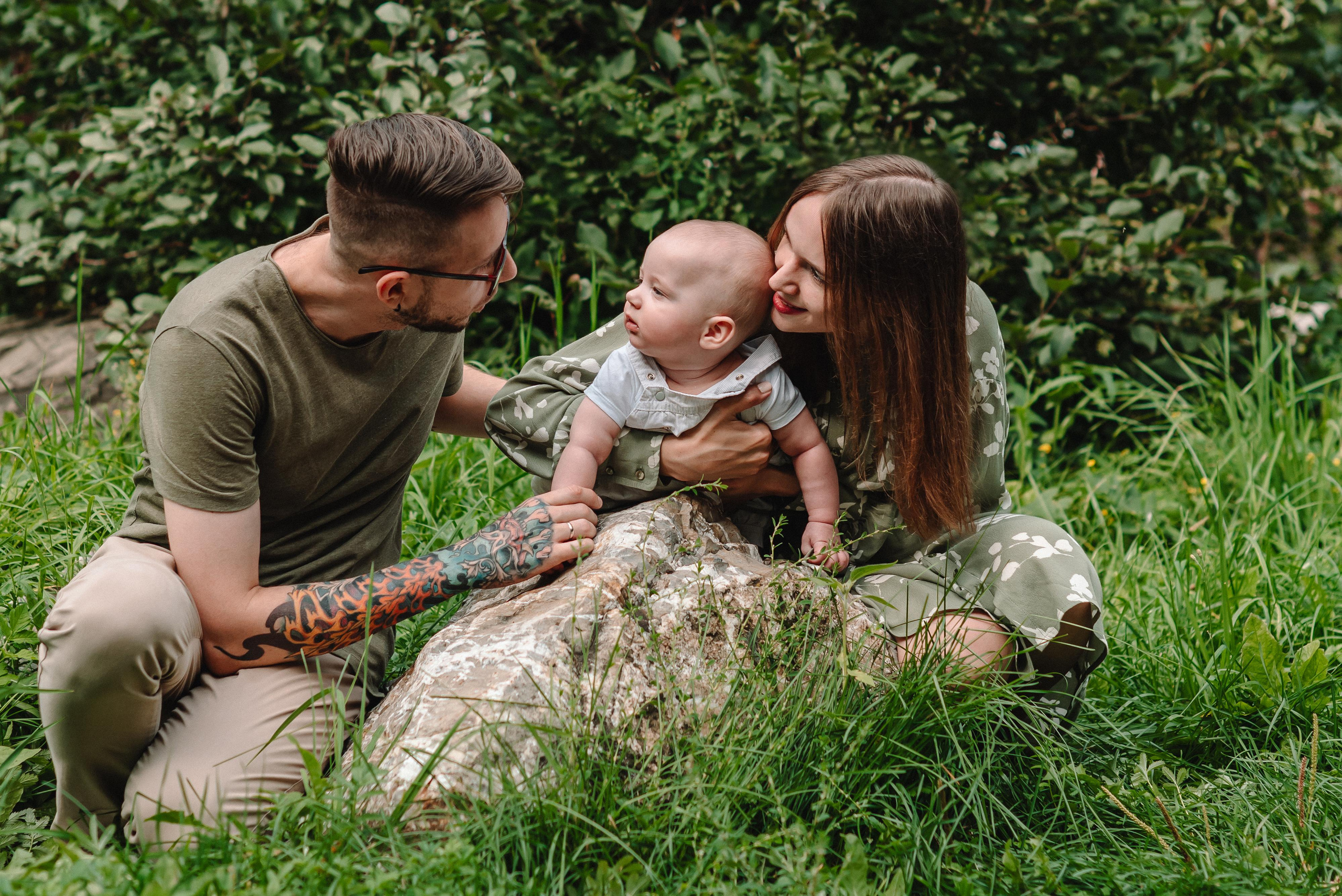 Семейная фотосессия в парке Кемерово