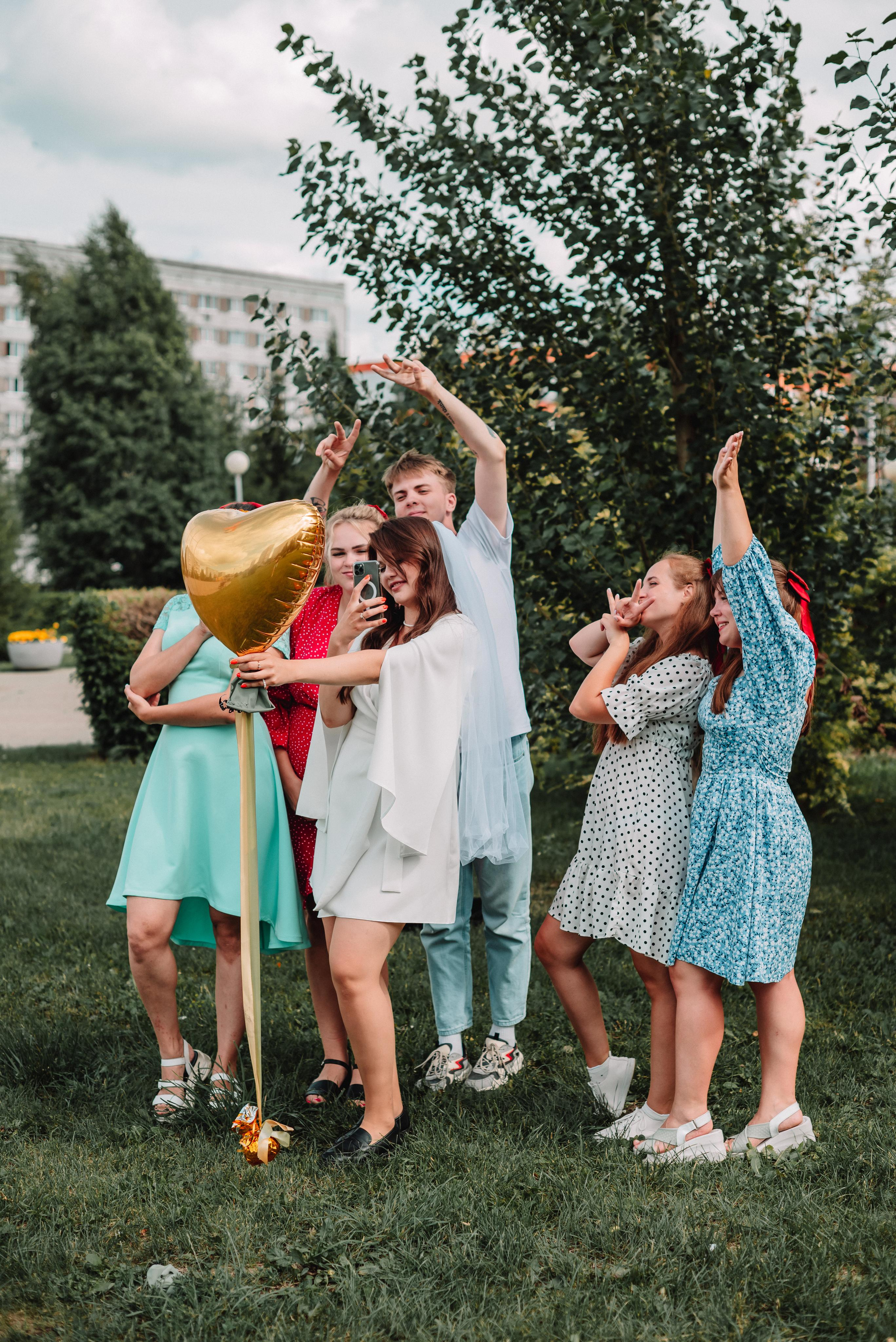 Фотосессия девичника