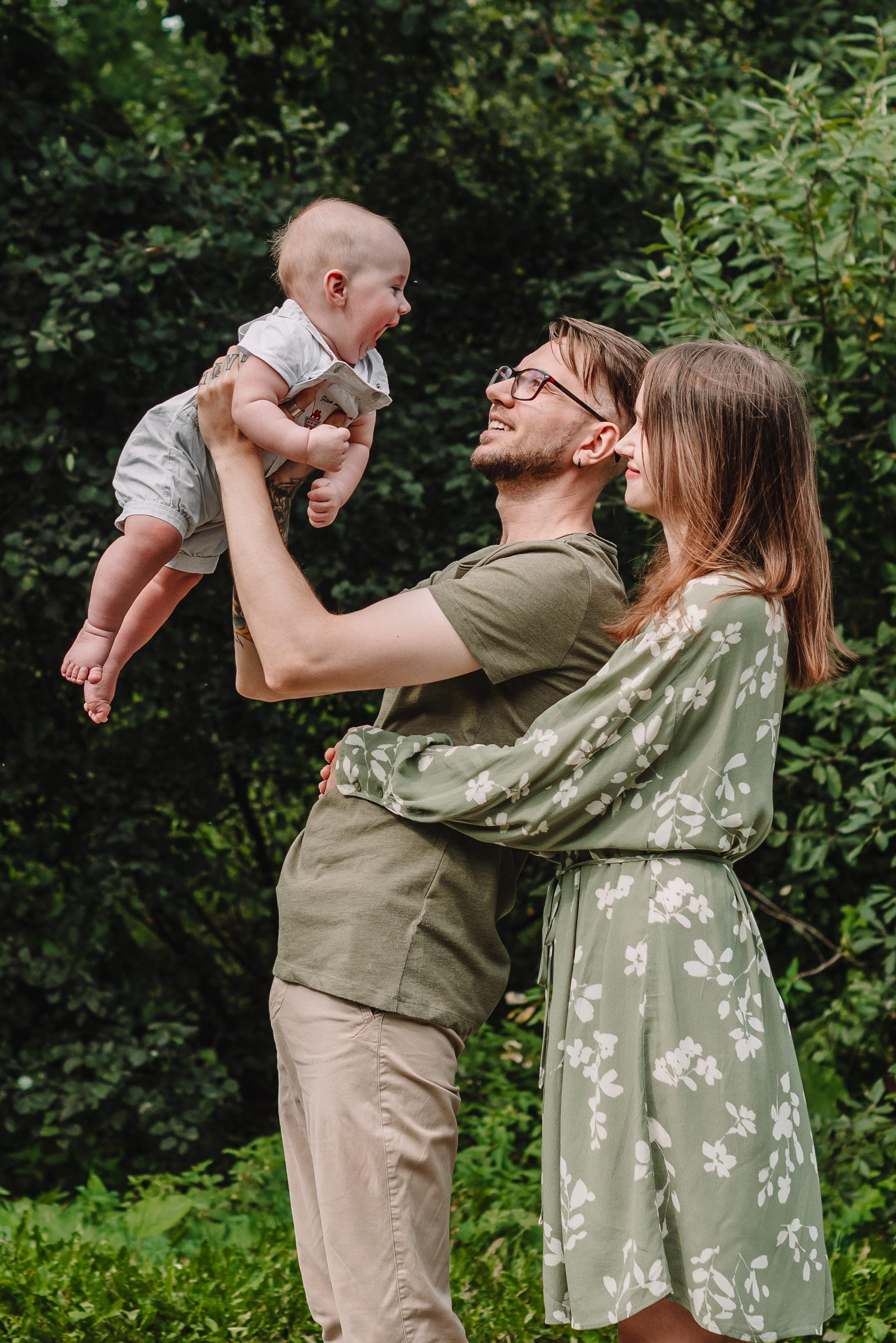 Семейная фотосессия в парке Кемерово