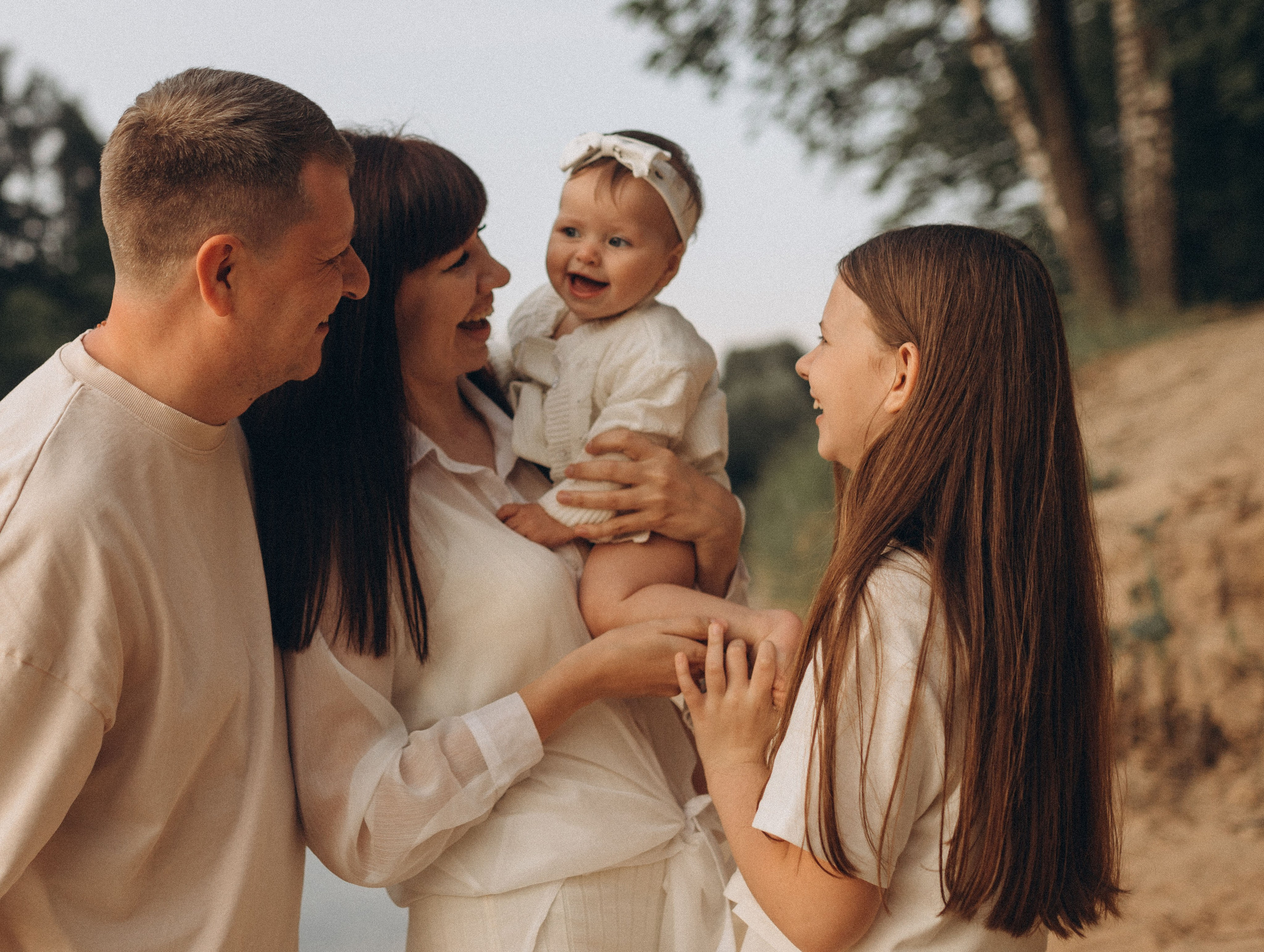 Семейная прогулка летом. Свадебный и семейный фотограф в Москве и Казани Низамиева Талия