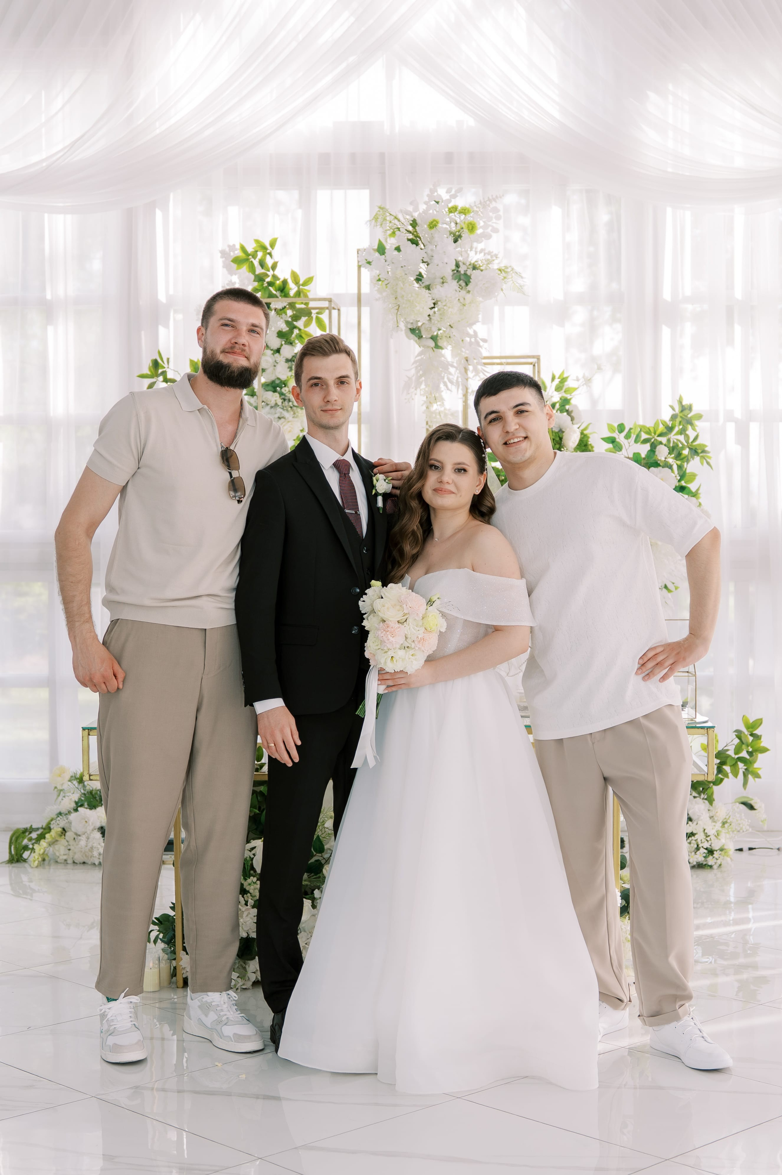 Свадьба Сергея и Дианы в ресторане «Загородный клуб Голицын»