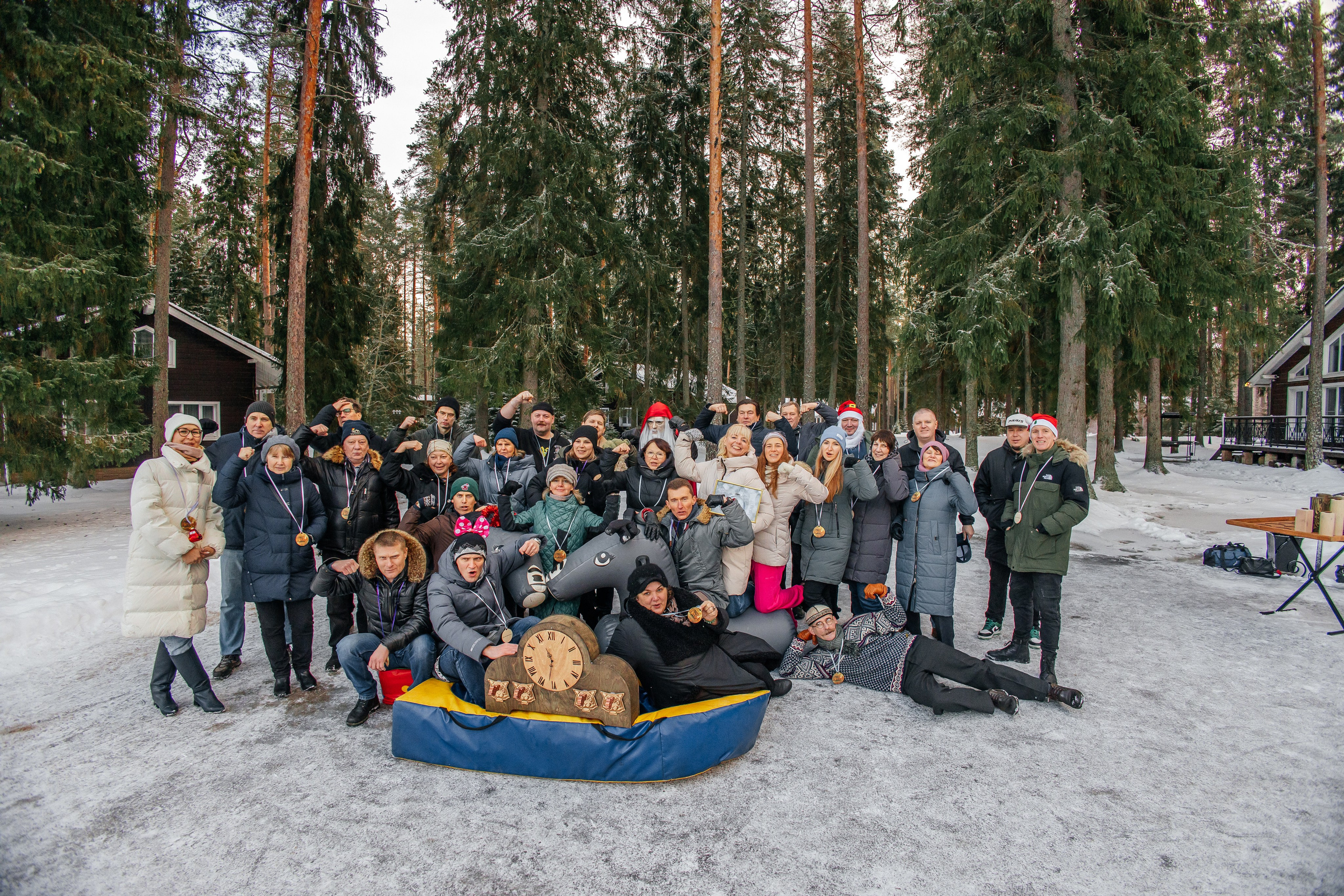 Зимний корпоратив в Царство Королевство. Фотограф в Санкт-Петербурге Виктория Безверхая