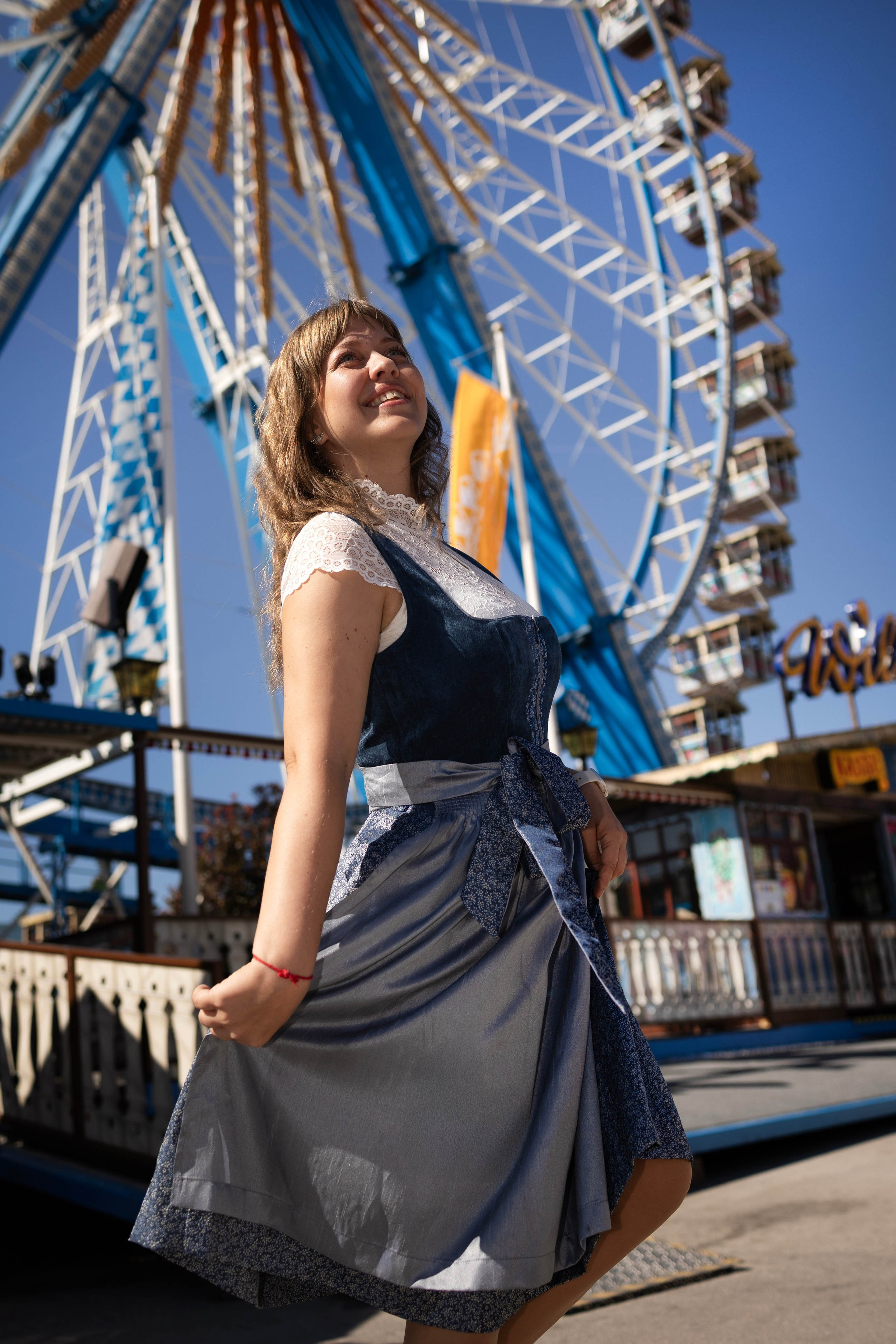Frühlingsfest. Photographer in Munich