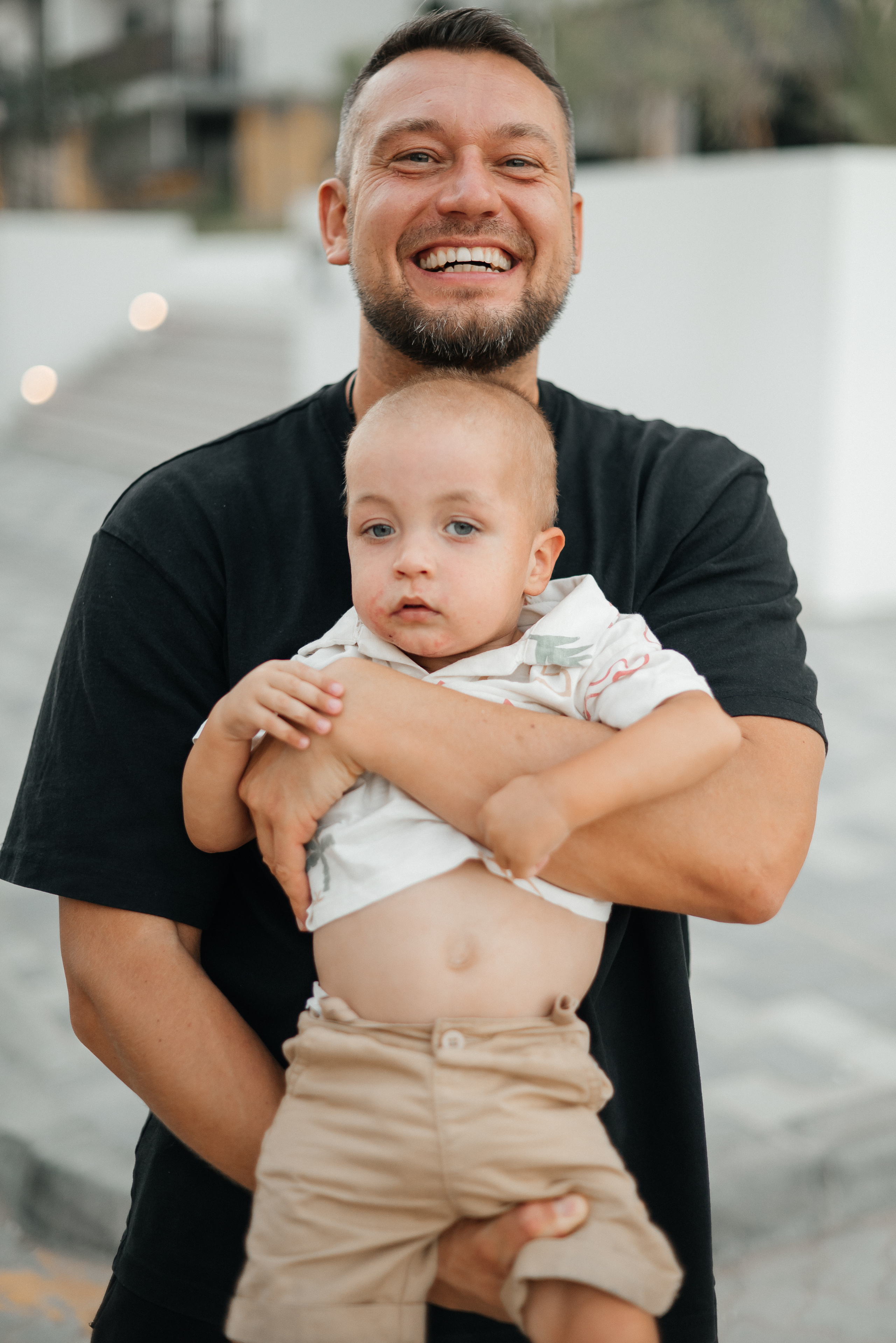 Миша с сыном. Wedding and family photographer in Dubai Vasilii Albul