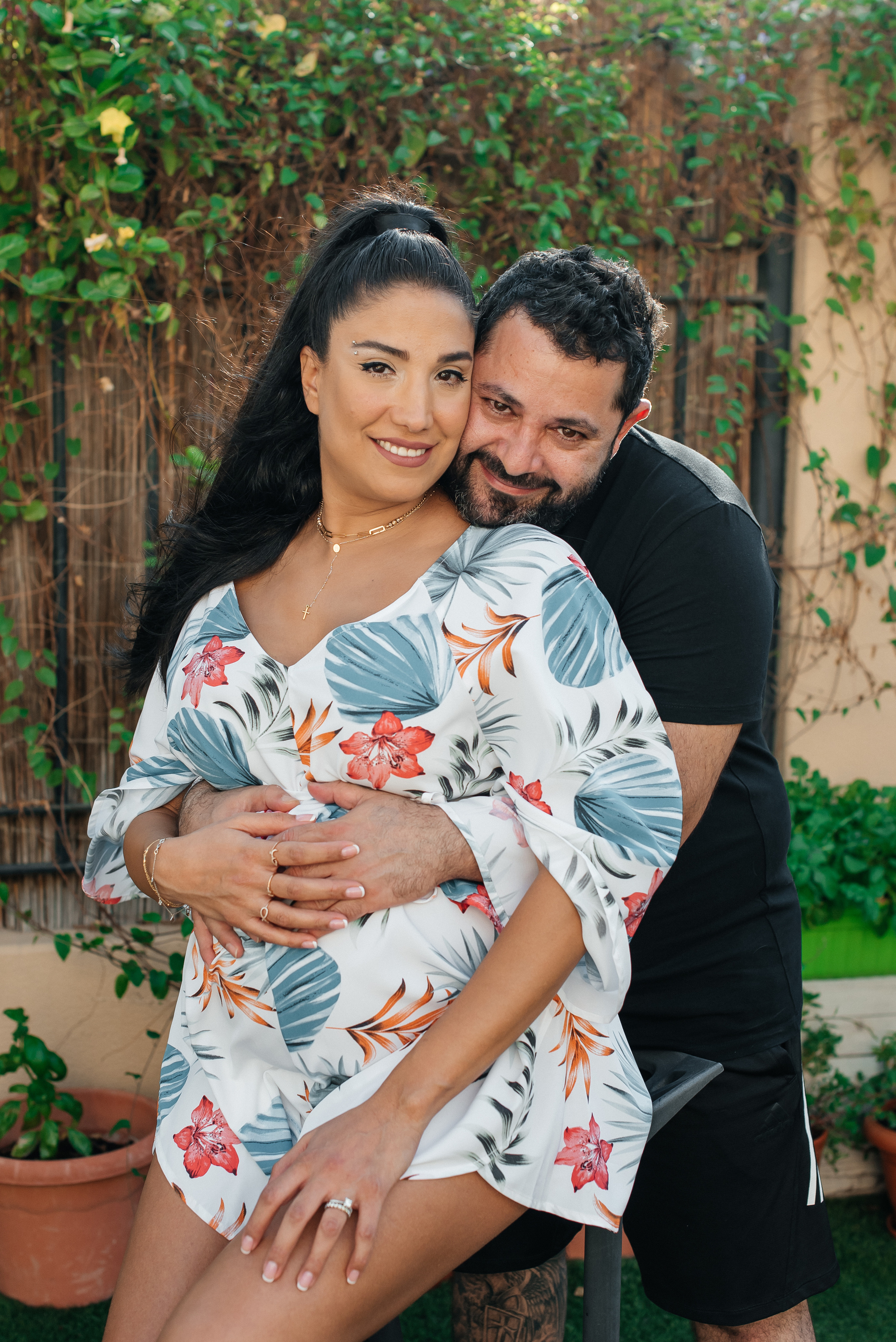 Family photoshoot in JVC. Wedding and family photographer in Dubai Vasilii Albul