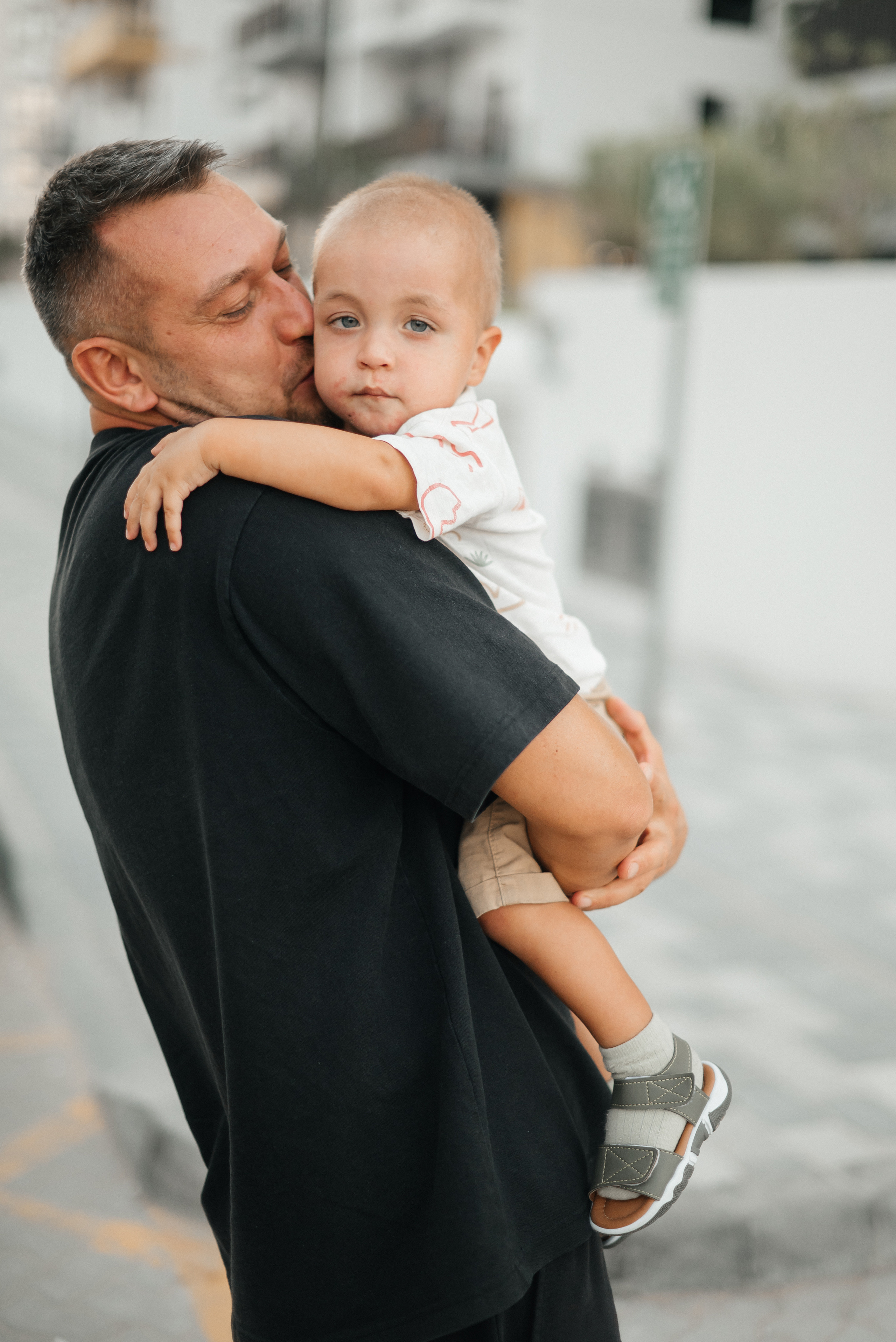 Миша с сыном. Wedding and family photographer in Dubai Vasilii Albul