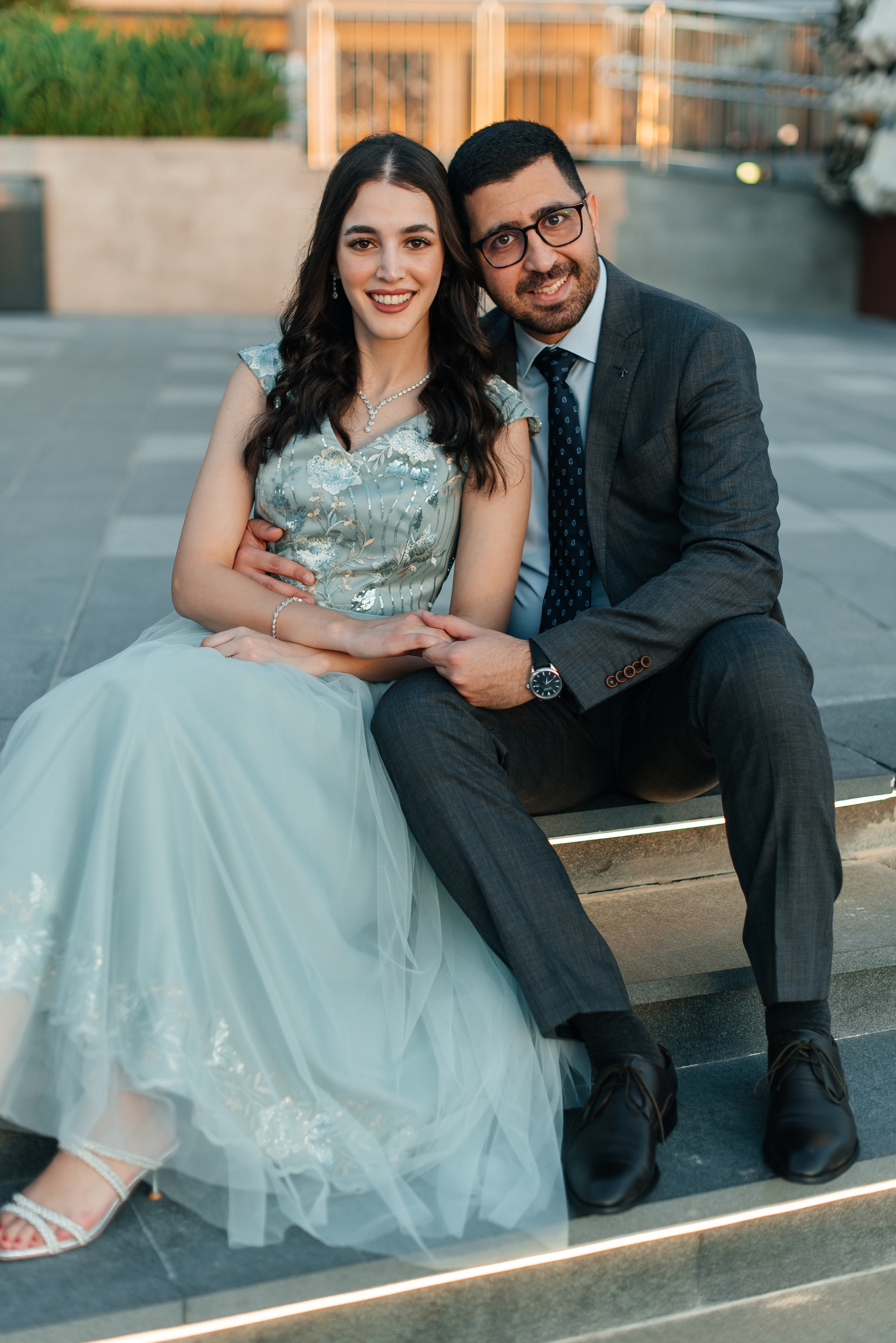 Couple photoshoot on Palm Jumeirah. Свадебные, портретные и семейные фотографы в Петербурге