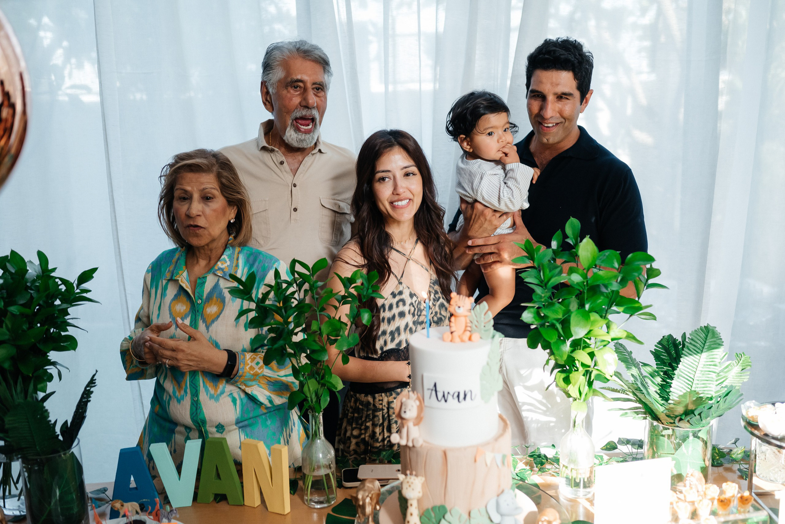 1st Birthday Party. Wedding and family photographer in Dubai Vasilii Albul