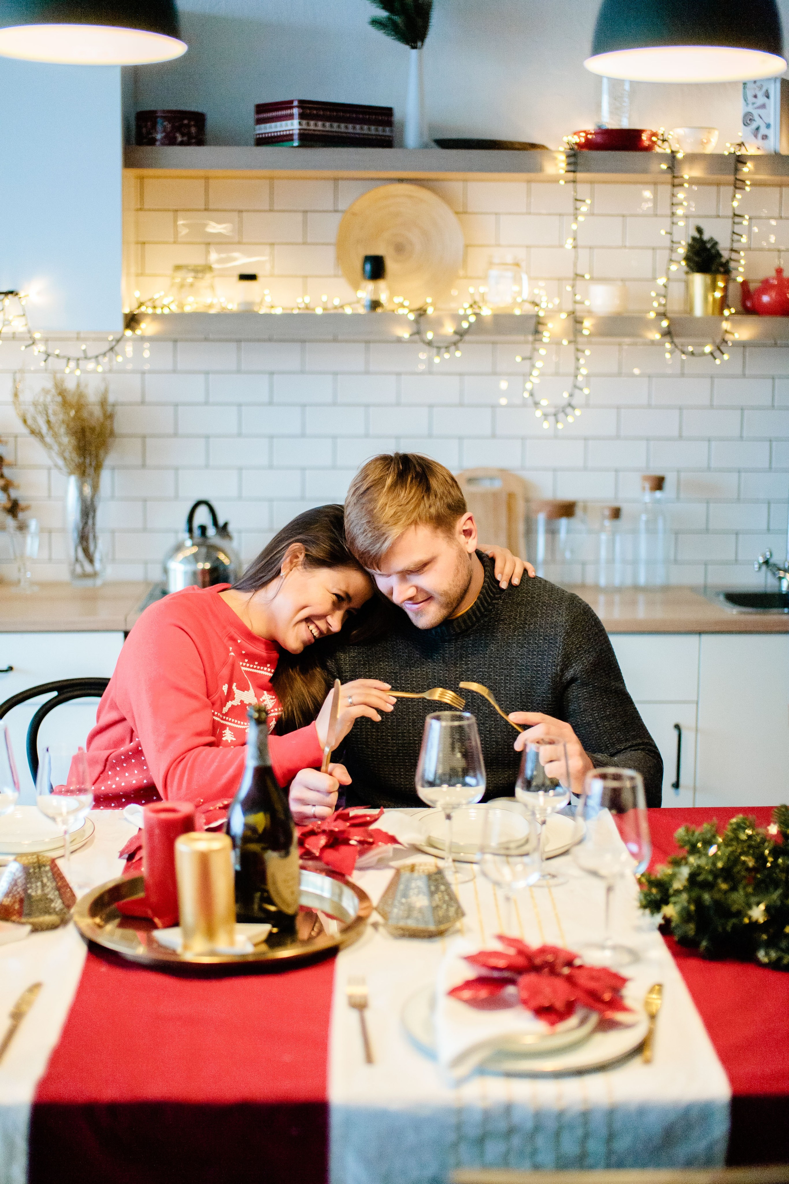 Семейная Новогодняя фотосессия в студии, фотограф в Москве