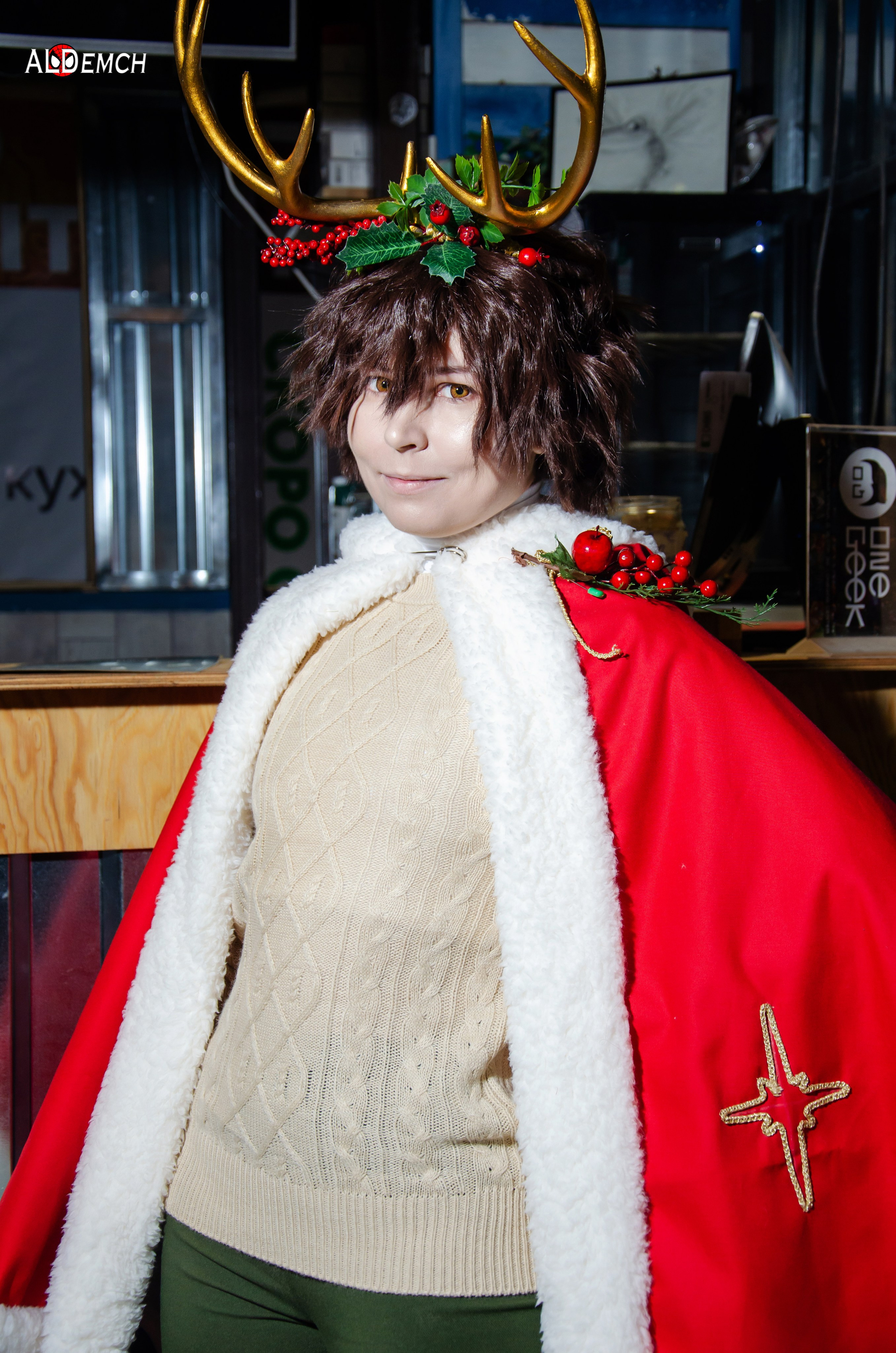 Новогодняя фотосессия в студии семейная в Москве и Дмитрове