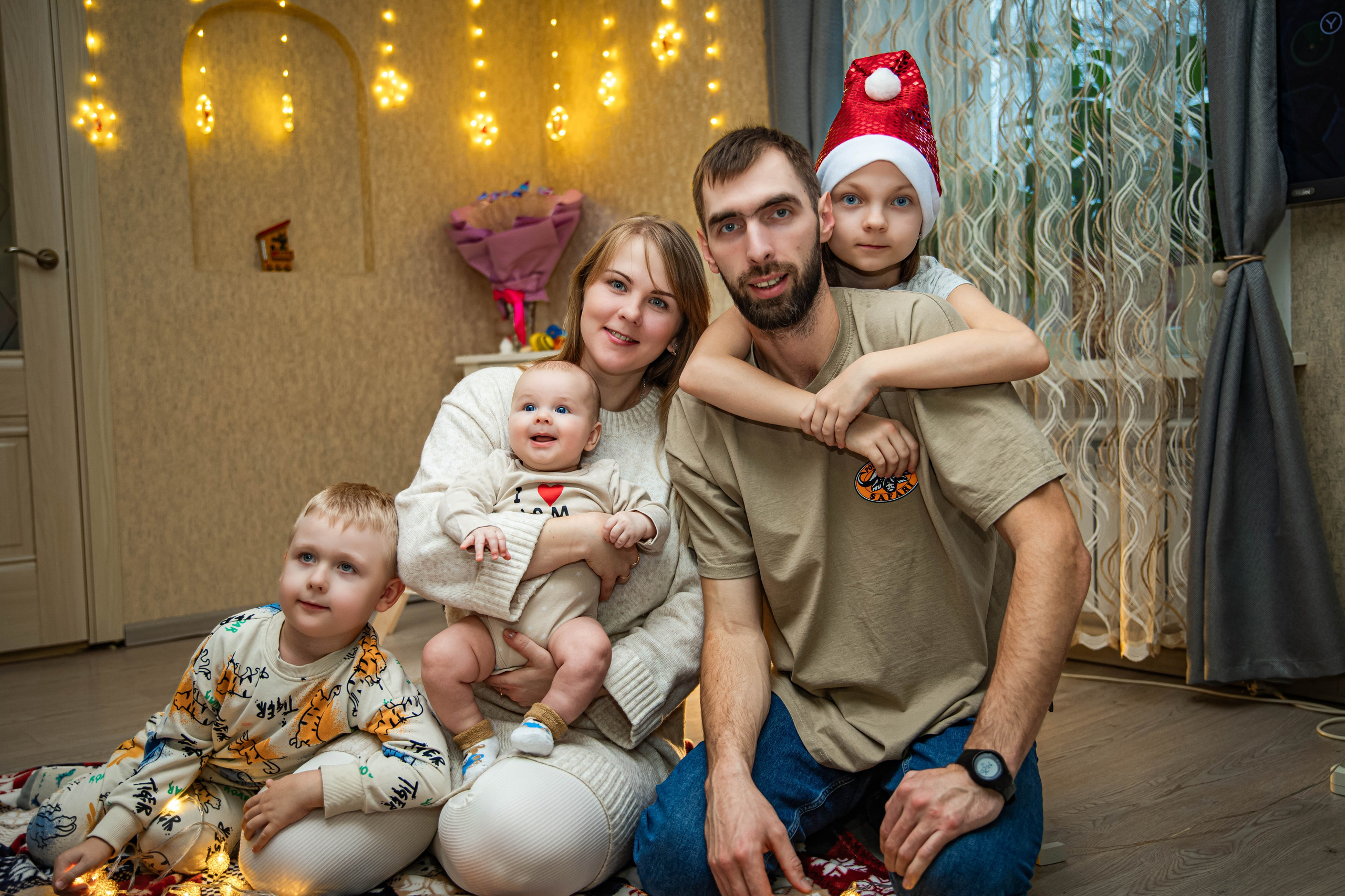 Семья. Фотограф Дарья Маташкова