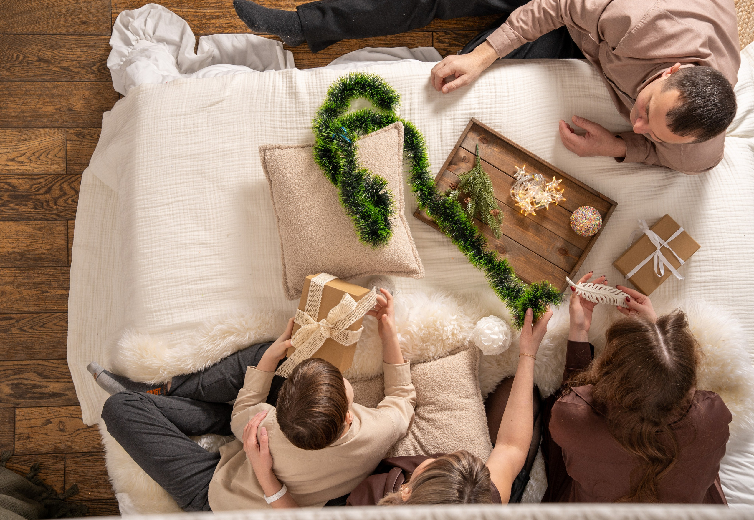 Семейная фотосессия для Лены. Студийный и портретный фотограф в САНКТ-ПЕТЕРБУРГЕИрина Махаон