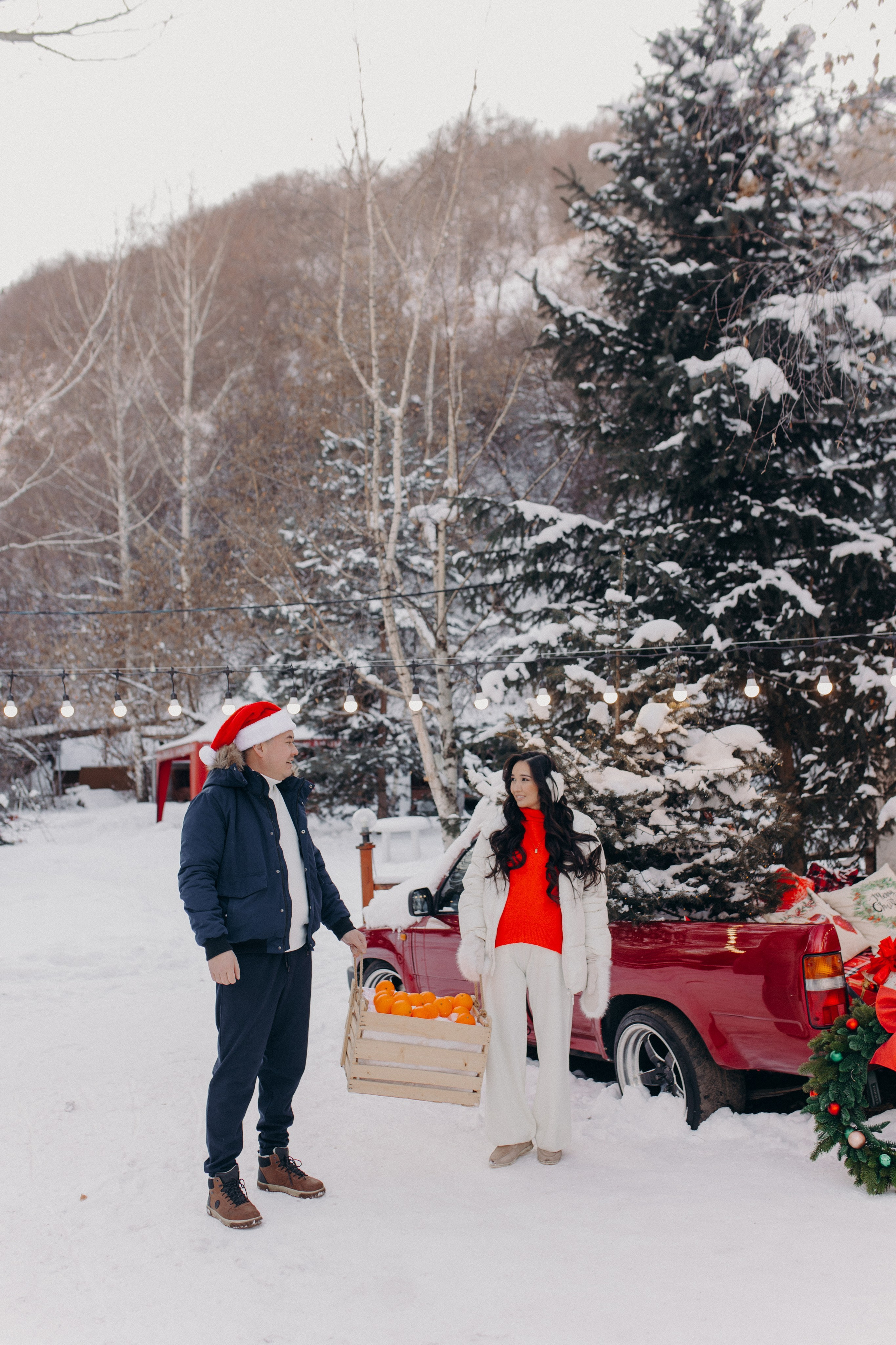 Новогодние фотосессии. Свадебный и семейный фотограф в Алматы Laura Dosmann