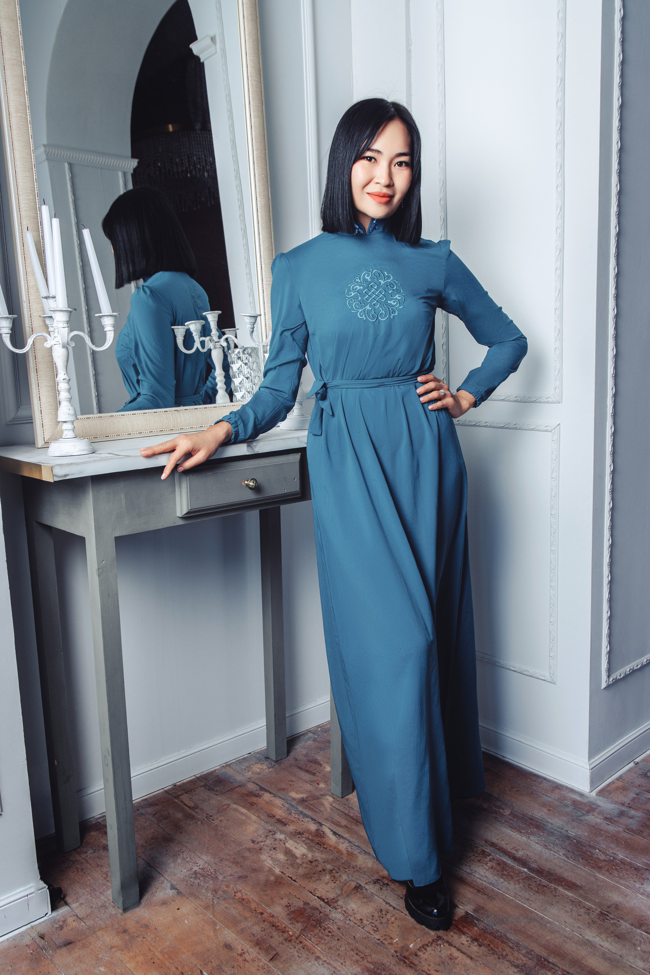 В национальном костюме. Фотограф Улан-Удэ Алексей Раднаев RAD