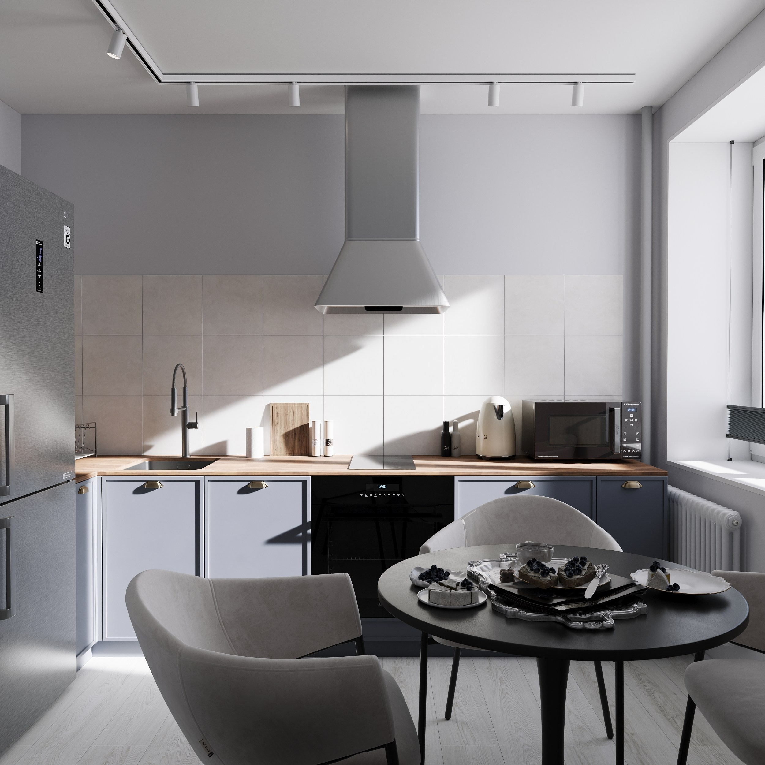 Soft Nordic Calm. Dissirra — интерьерные 3D-визуализации. Фотореалистичные рендеры для дизайнеров и студий