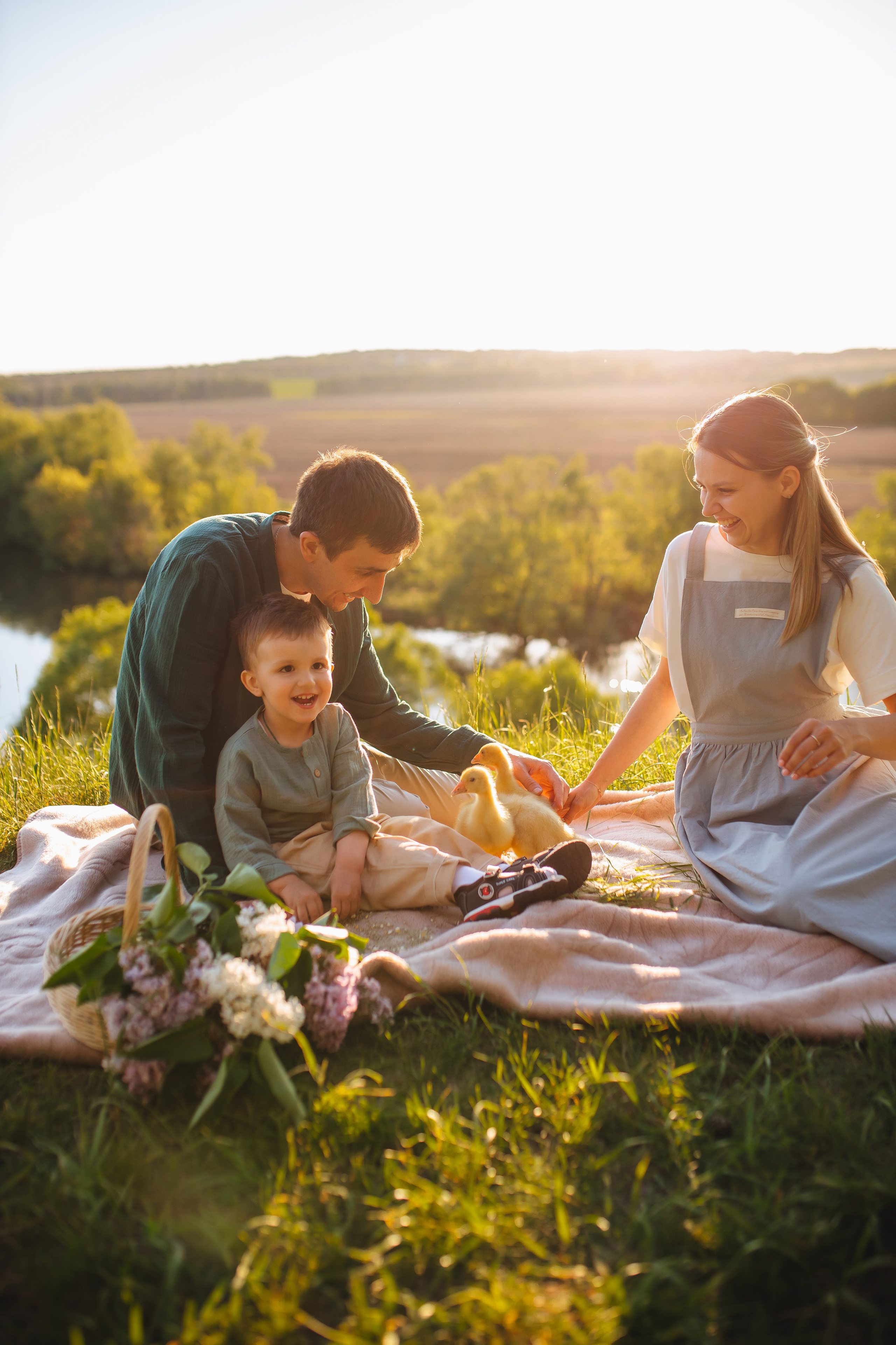 Тимоша и утятки. Свадебный и семейный фотограф в Туле и области Маша Костина