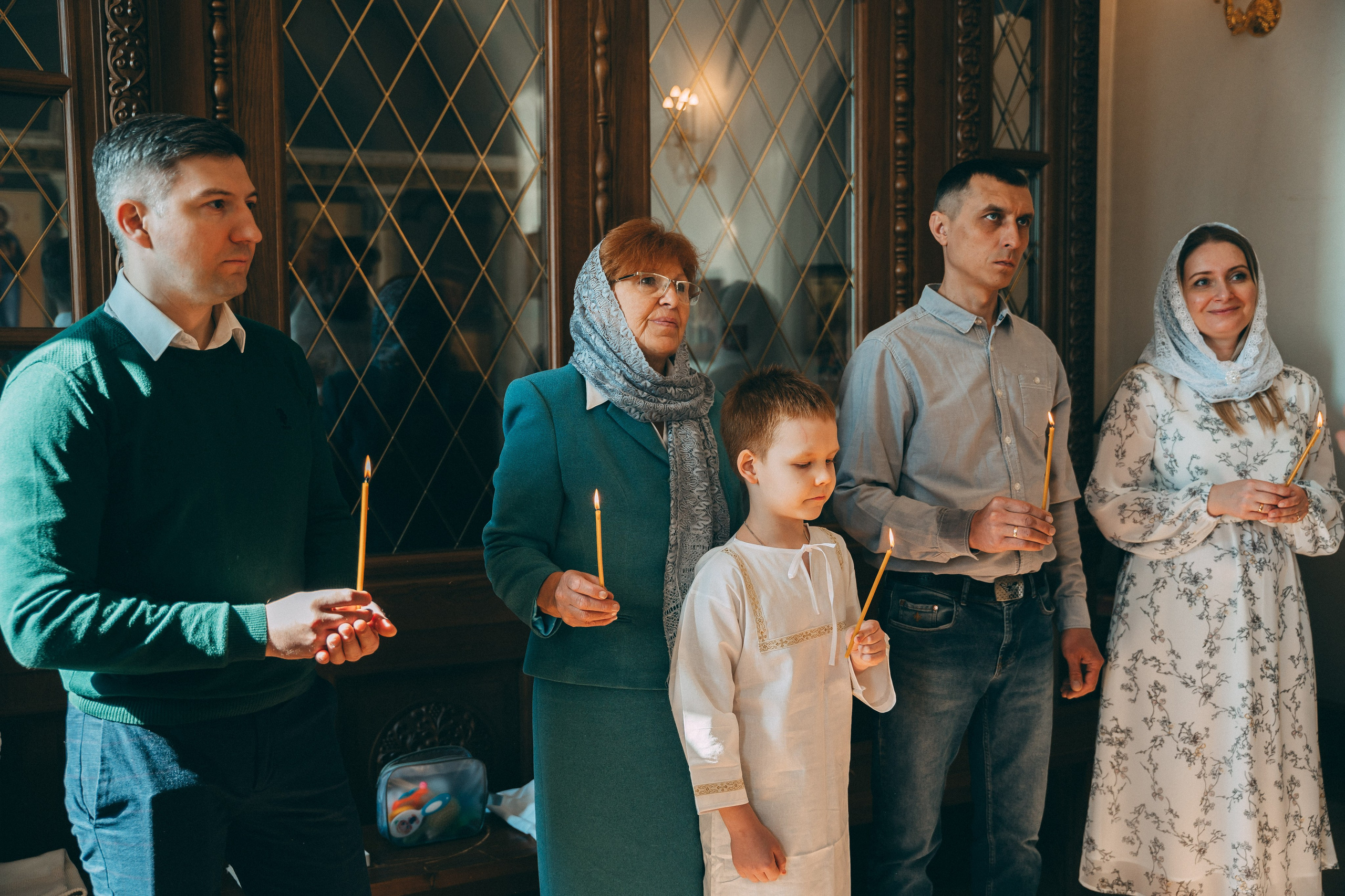 Крещение Арсения и Максима. Главная