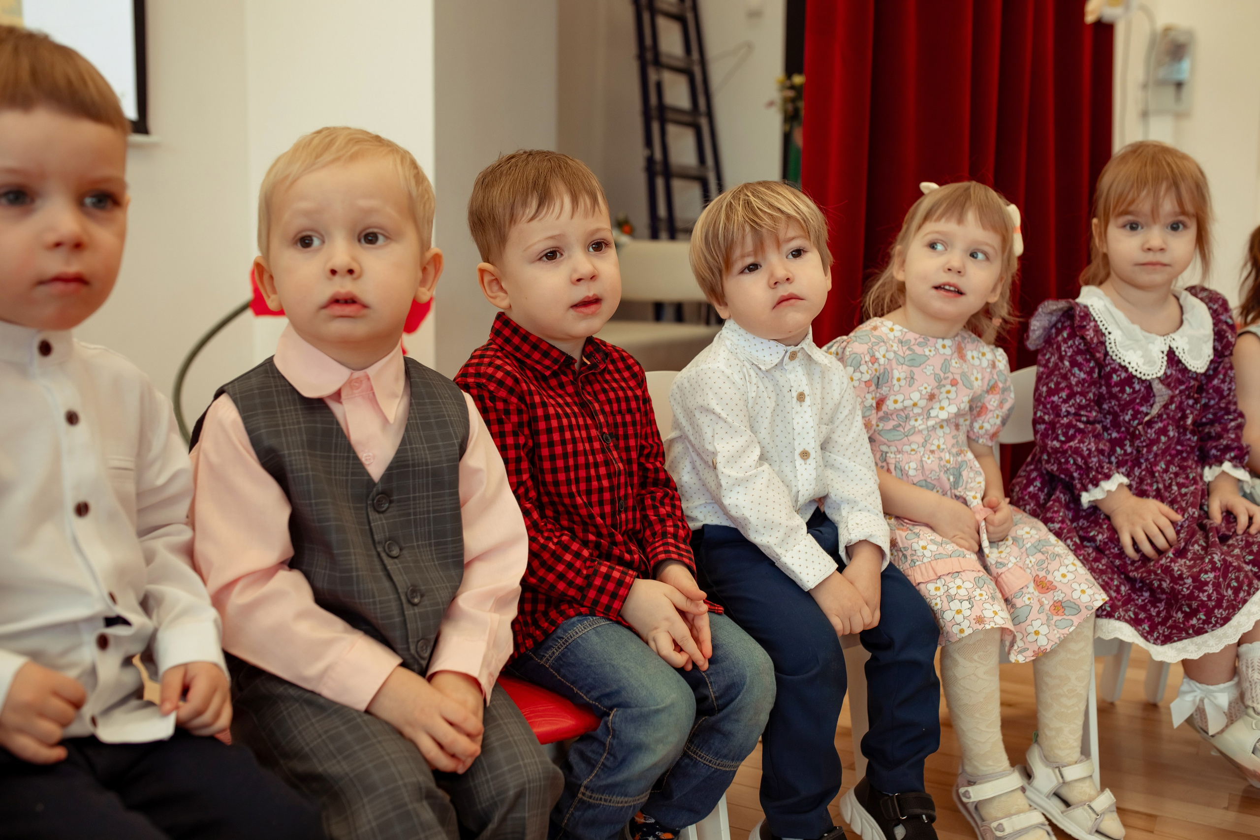 Праздник весны в детском саду. Семейный и детский фотограф в Москве Дорогова Екатерина