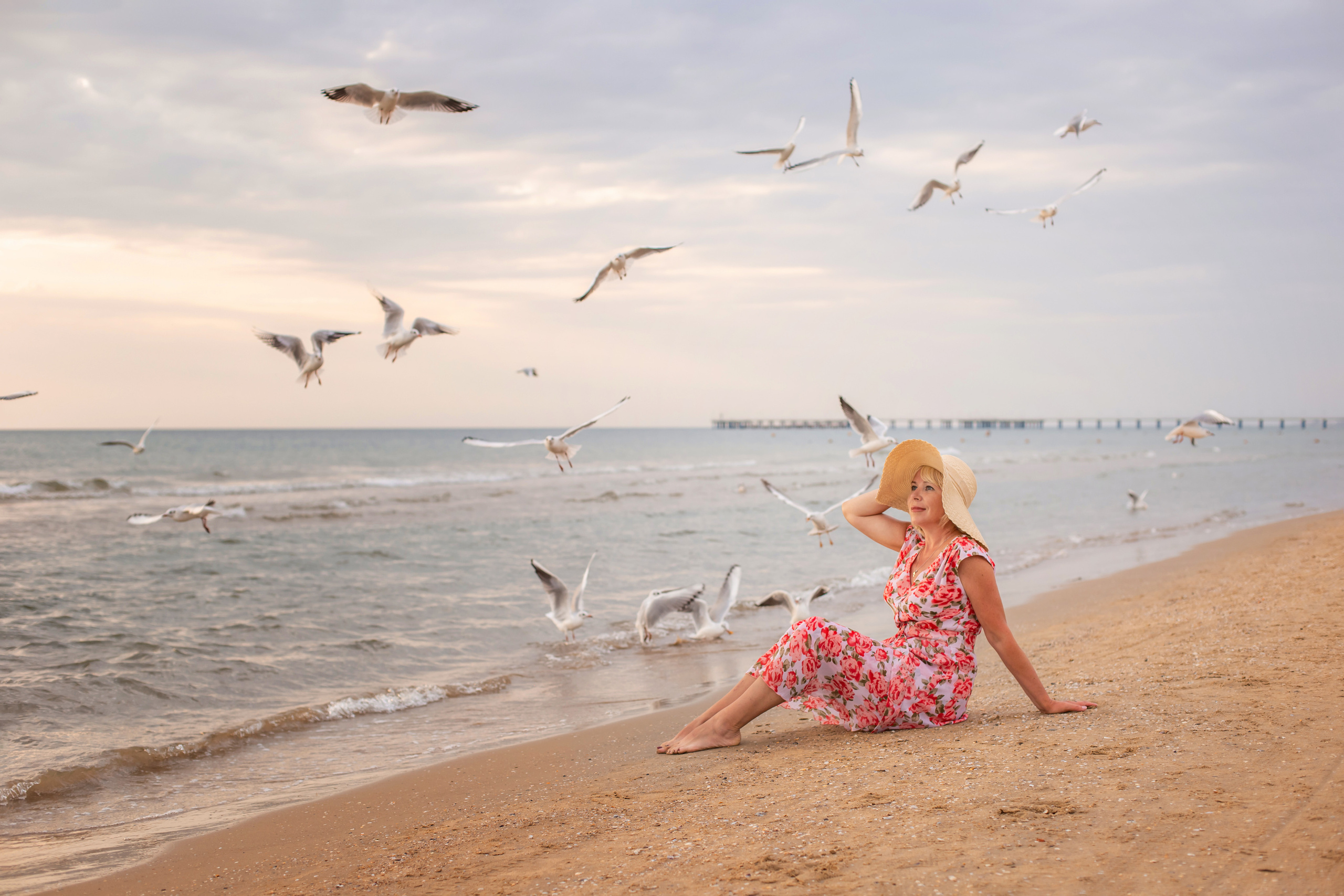 Фотосъёмка на пляже. Художественный фотограф Анапа Александра Долбикова