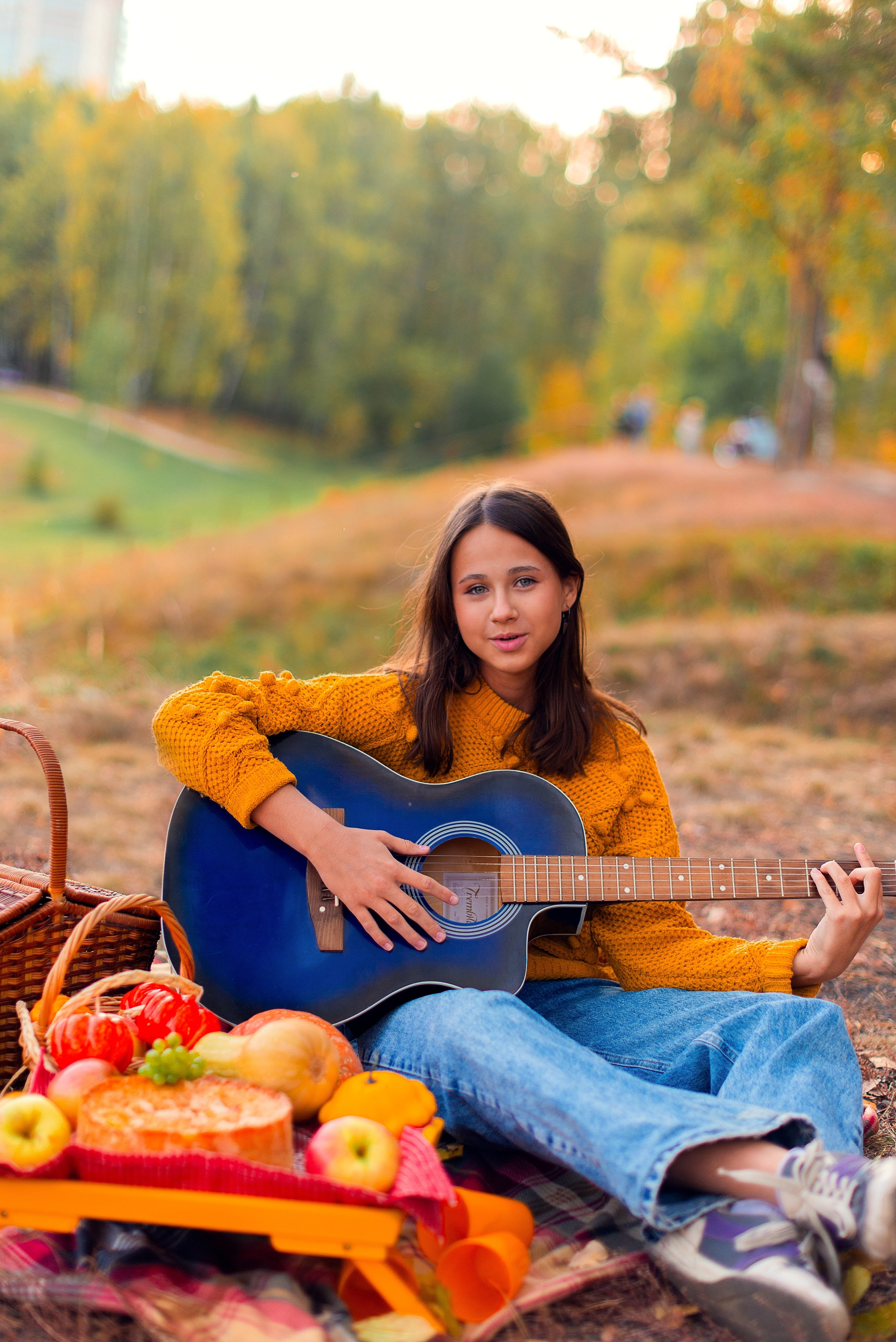 Осень в лесу. Семейный и детский фотограф в Казани Виктория Мерхи