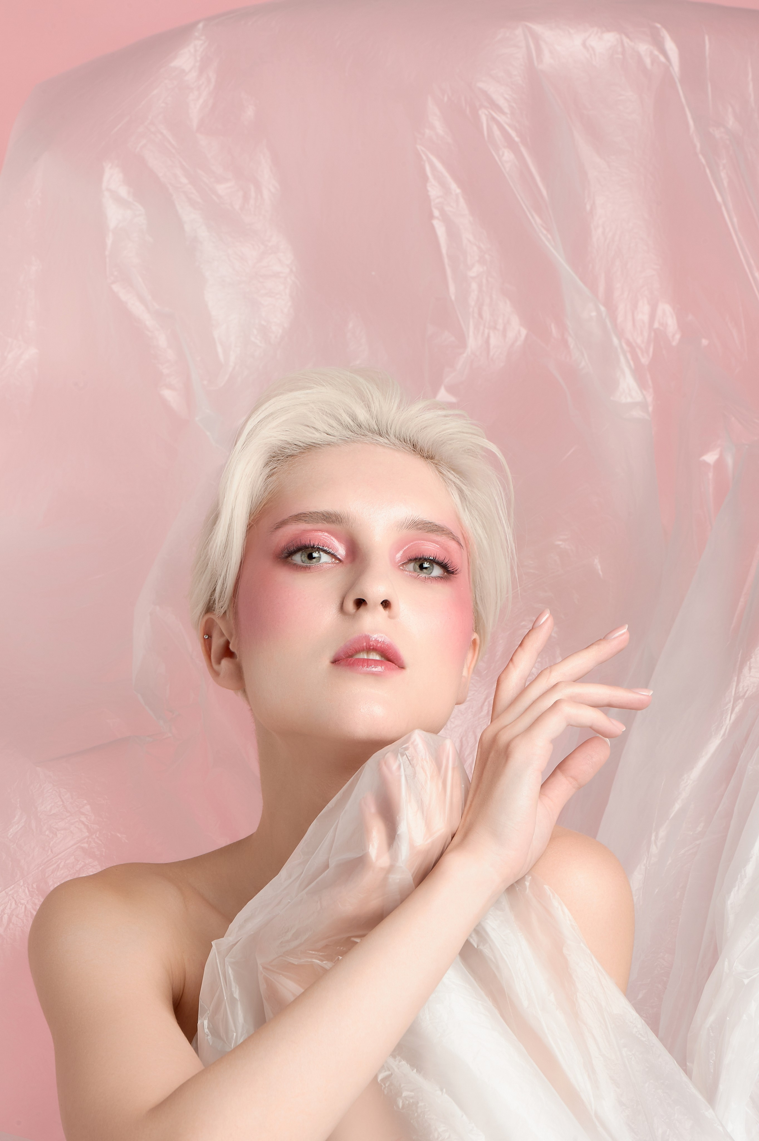 Бьюти съемка на розовом фоне. Фотограф, психолог в Москве, Жуковском, Раменском Галина Майлер