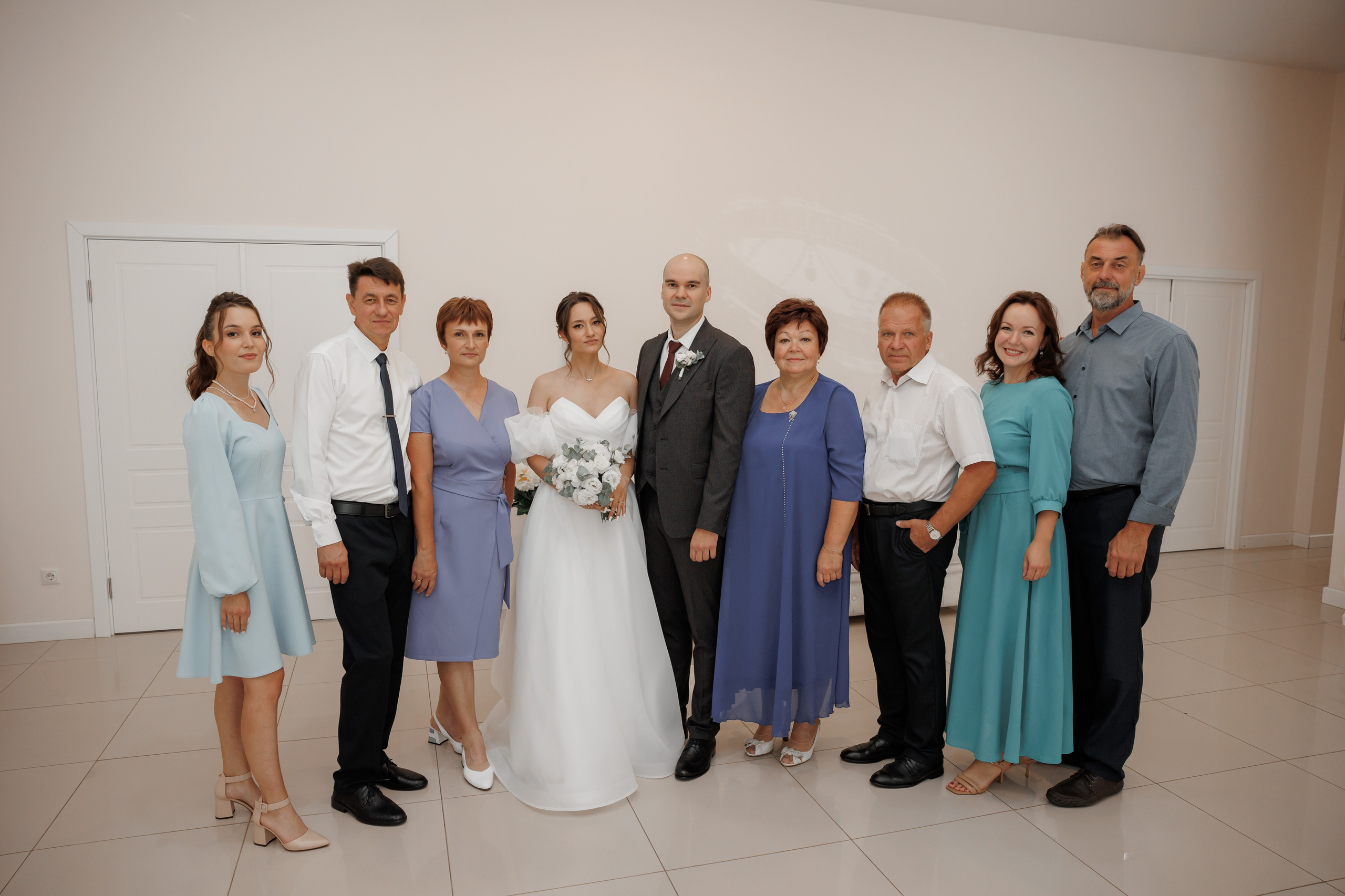 Полина и Дмитрий, загородный клуб «Барин», ЗАГС в г. Пушкино. Свадебный и репортажный фотограф (Москва, Королев и другие)