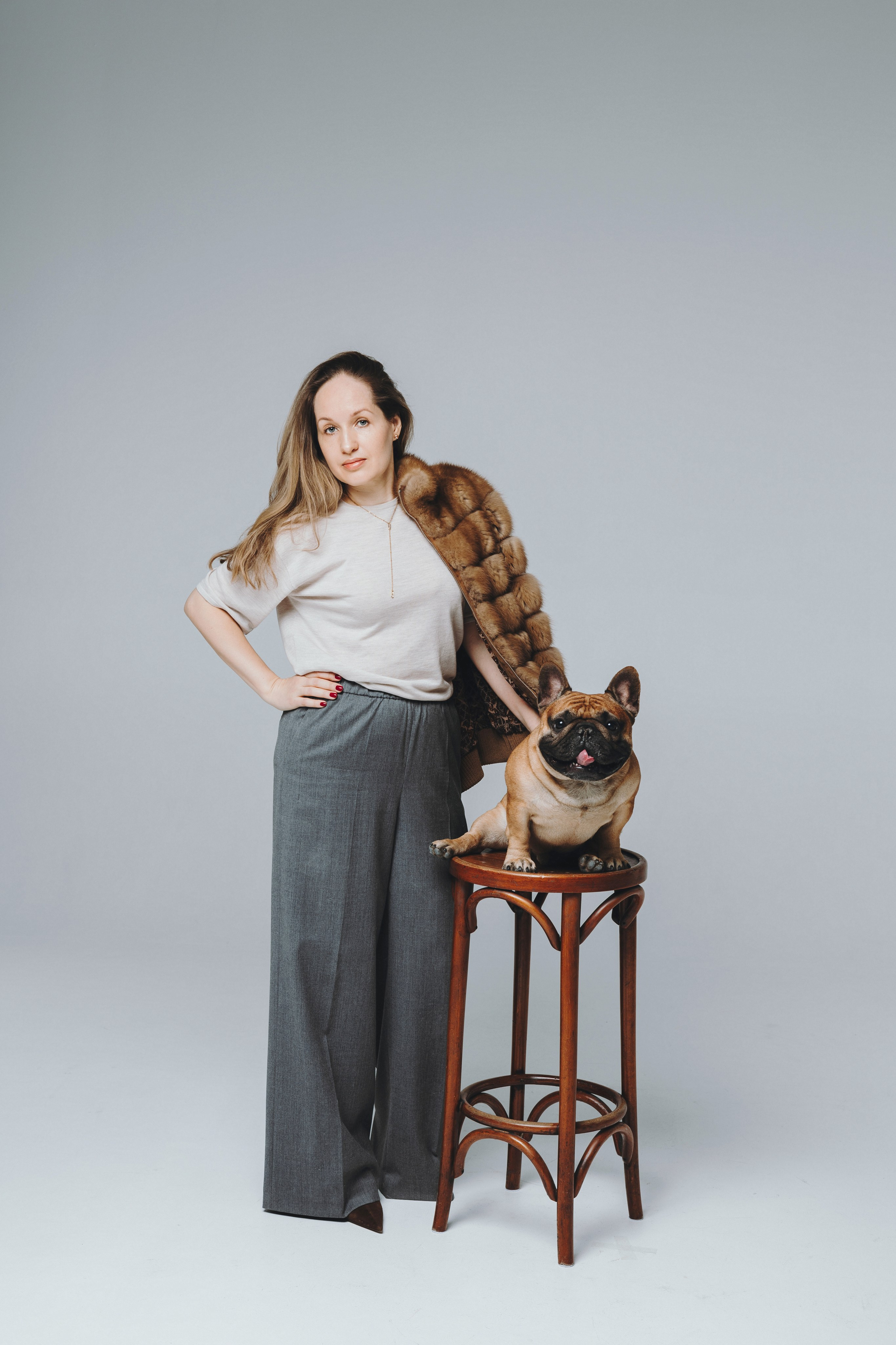 Анна, Юля, грогу и Винс. Фотограф — анималист Владивосток, Алина