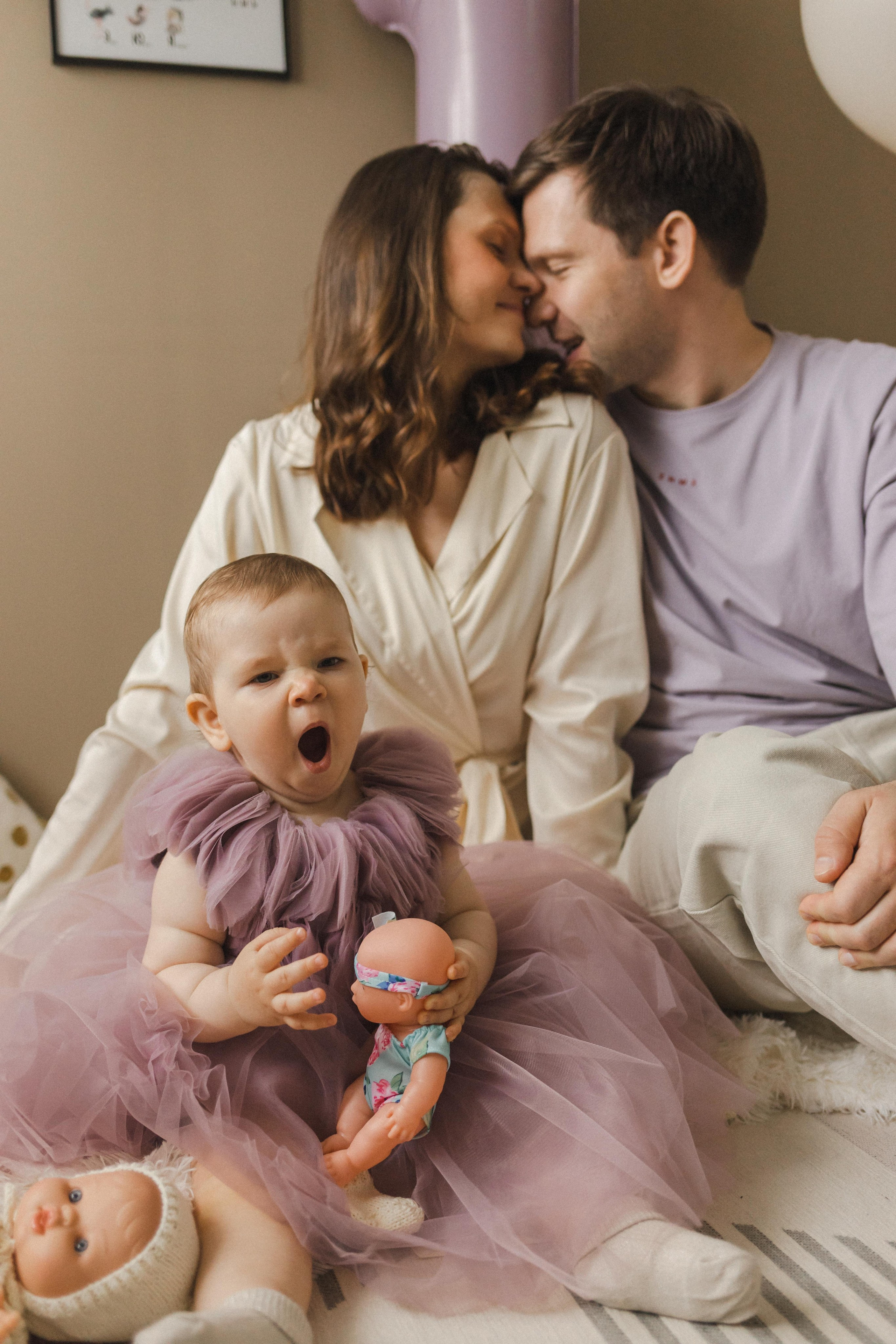 Аглае 1 годик. Семейный фотограф в Москве