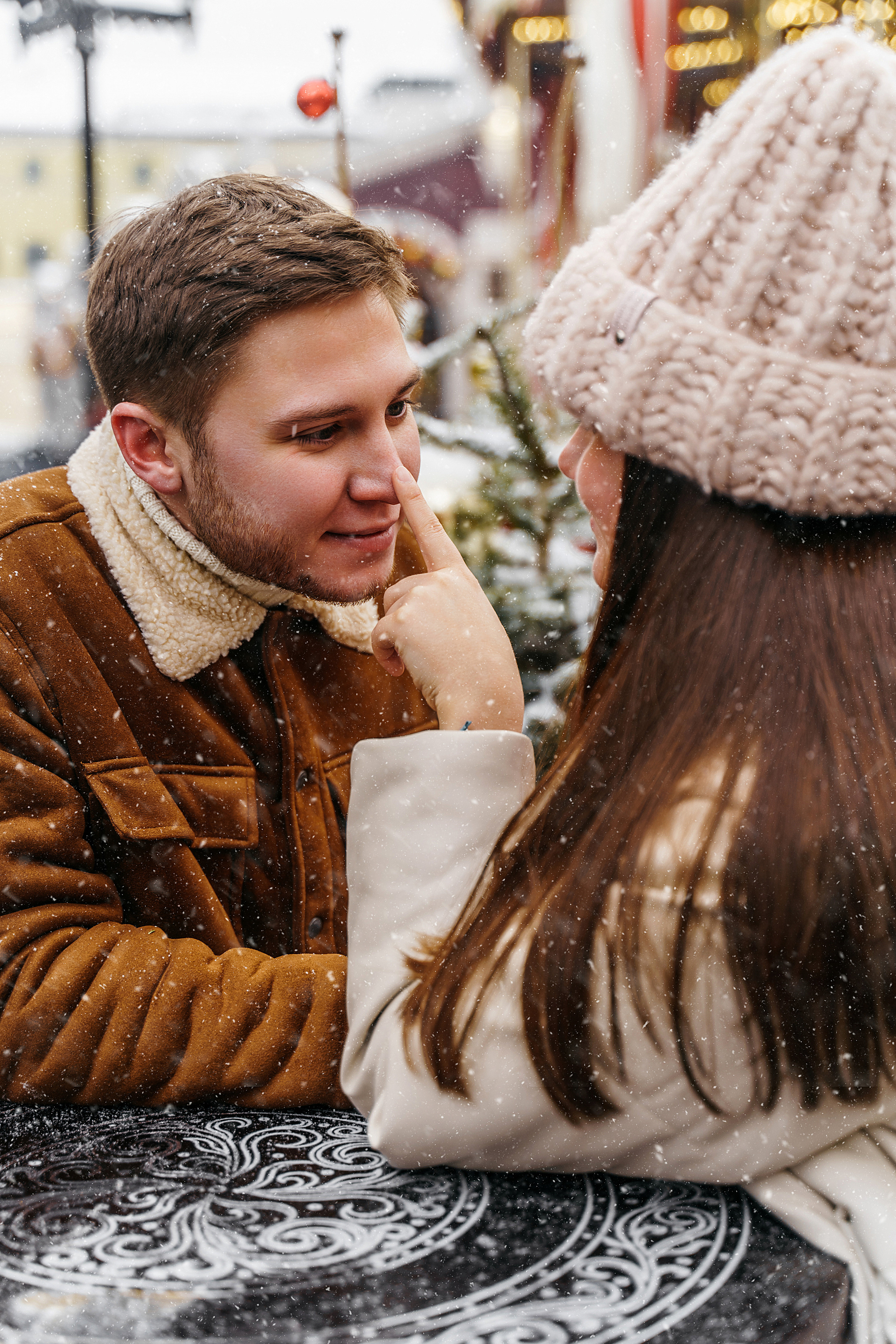 Зимняя love storу ГУМ. Свадебный фотограф