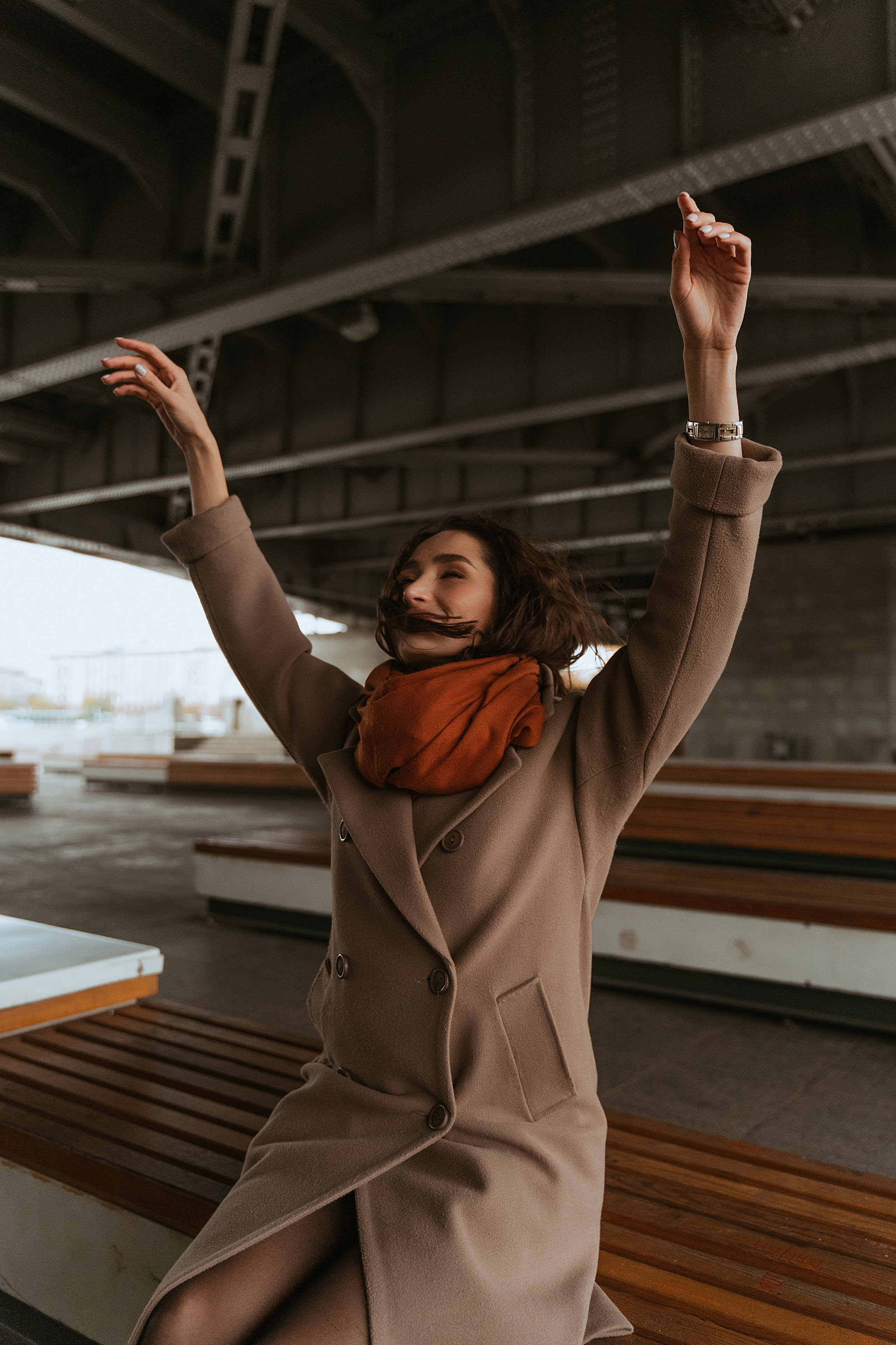 Осенняя прогулка в Музеон. Свадебный фотограф