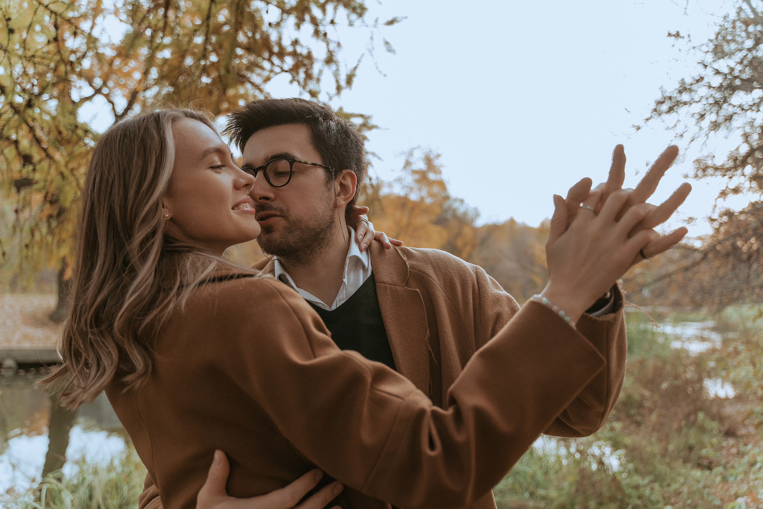 Love story прогулка в Сокольниках. Свадебный фотограф