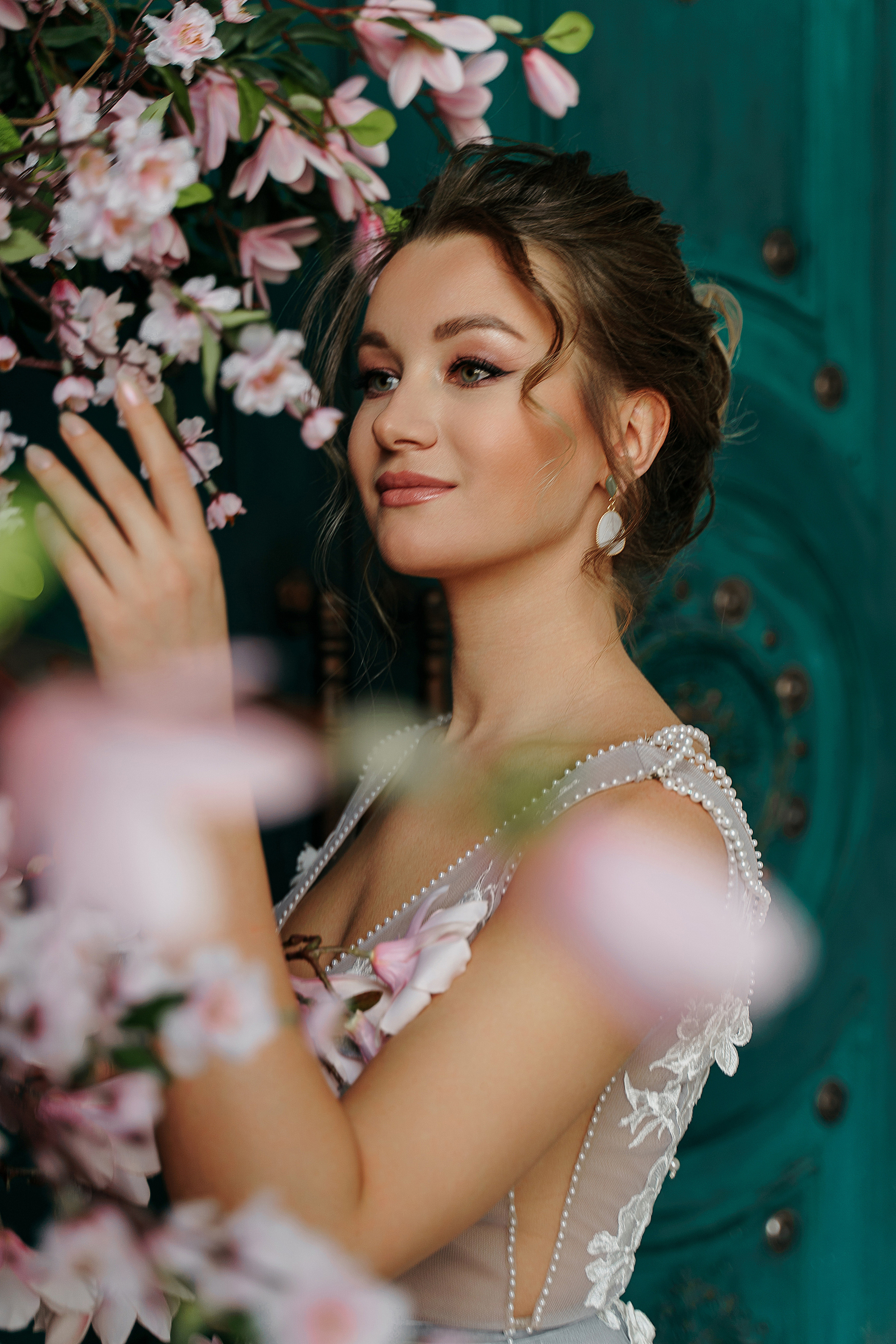 Свадебная фотосессия в студии. Свадебный фотограф