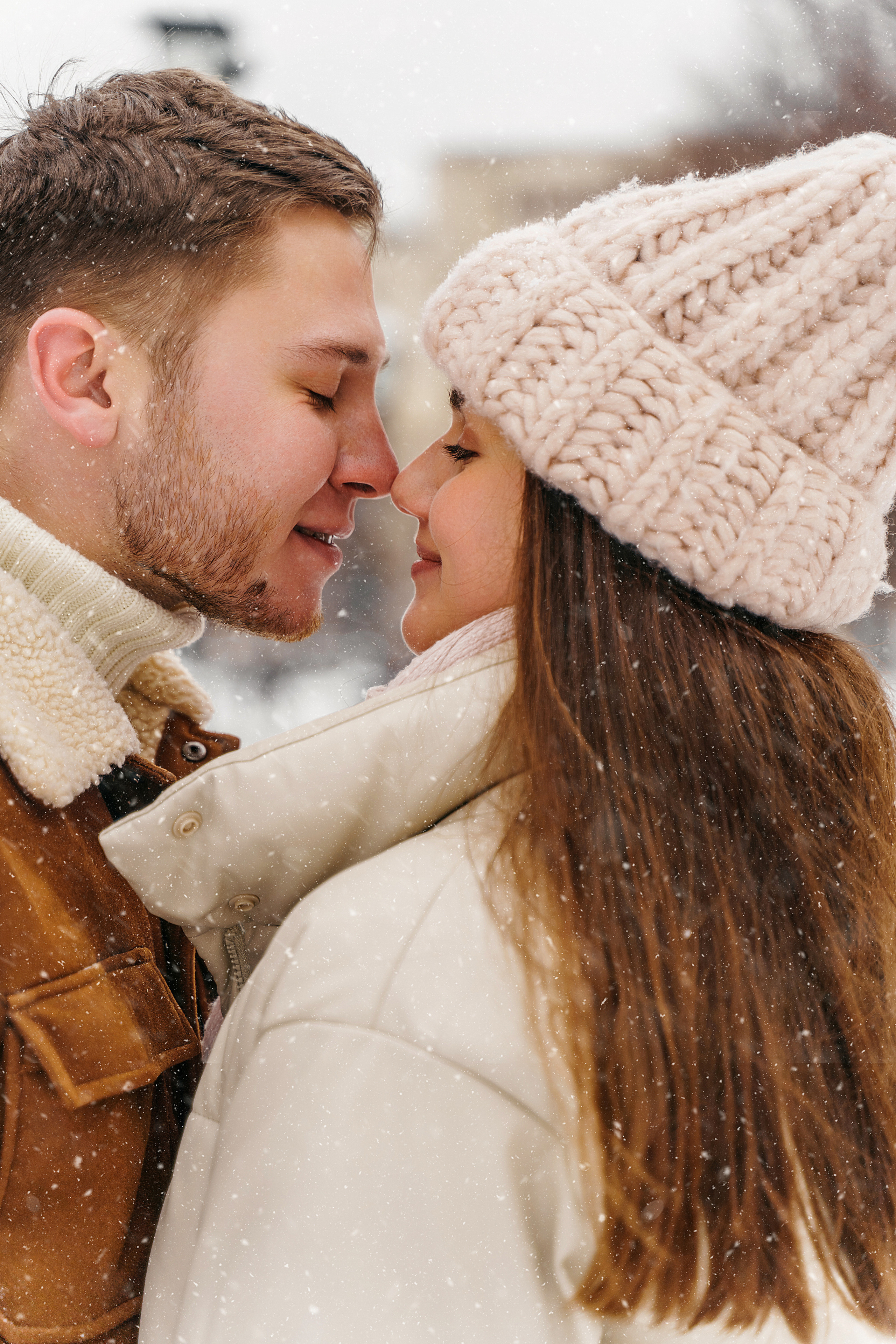 Зимняя love storу ГУМ. Свадебный фотограф