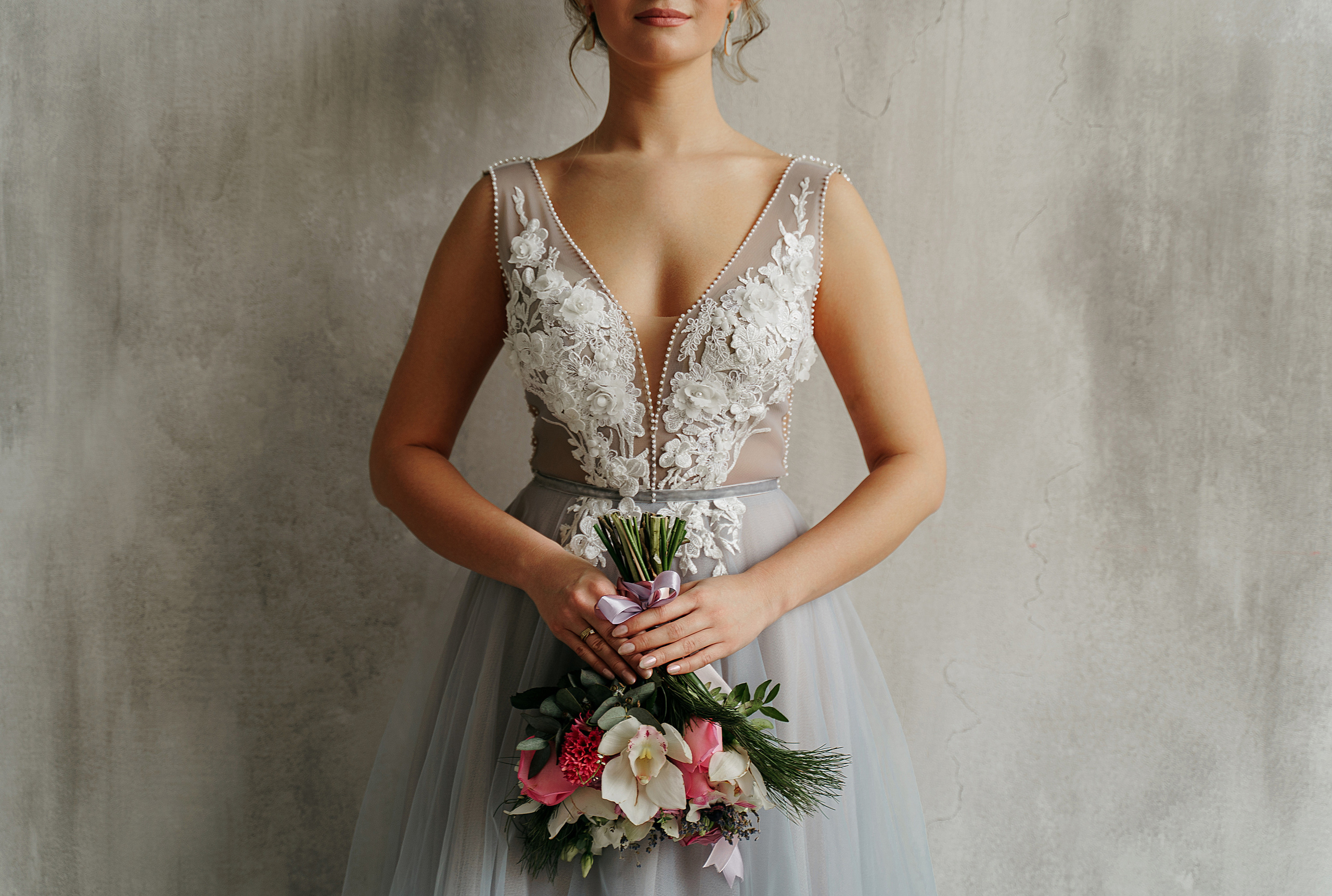 Свадебная фотосессия в студии. Свадебный фотограф